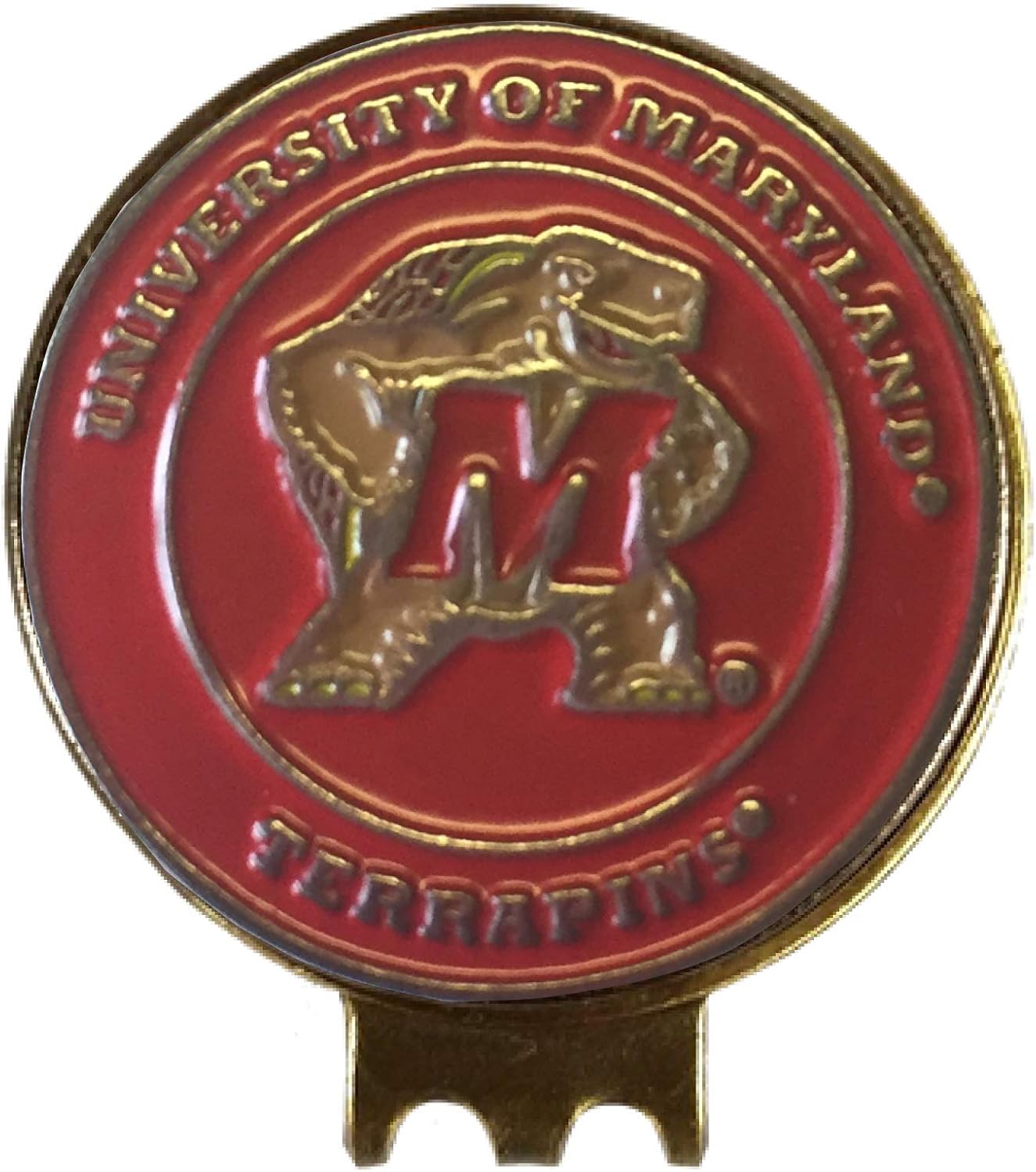 Magnetic Golf Hat Clip with 2 Double-Sided Golf Ball Markers – Easily Attaches to Golf Cap – Made of Stainless Steel & Ideal for Avid Golfers