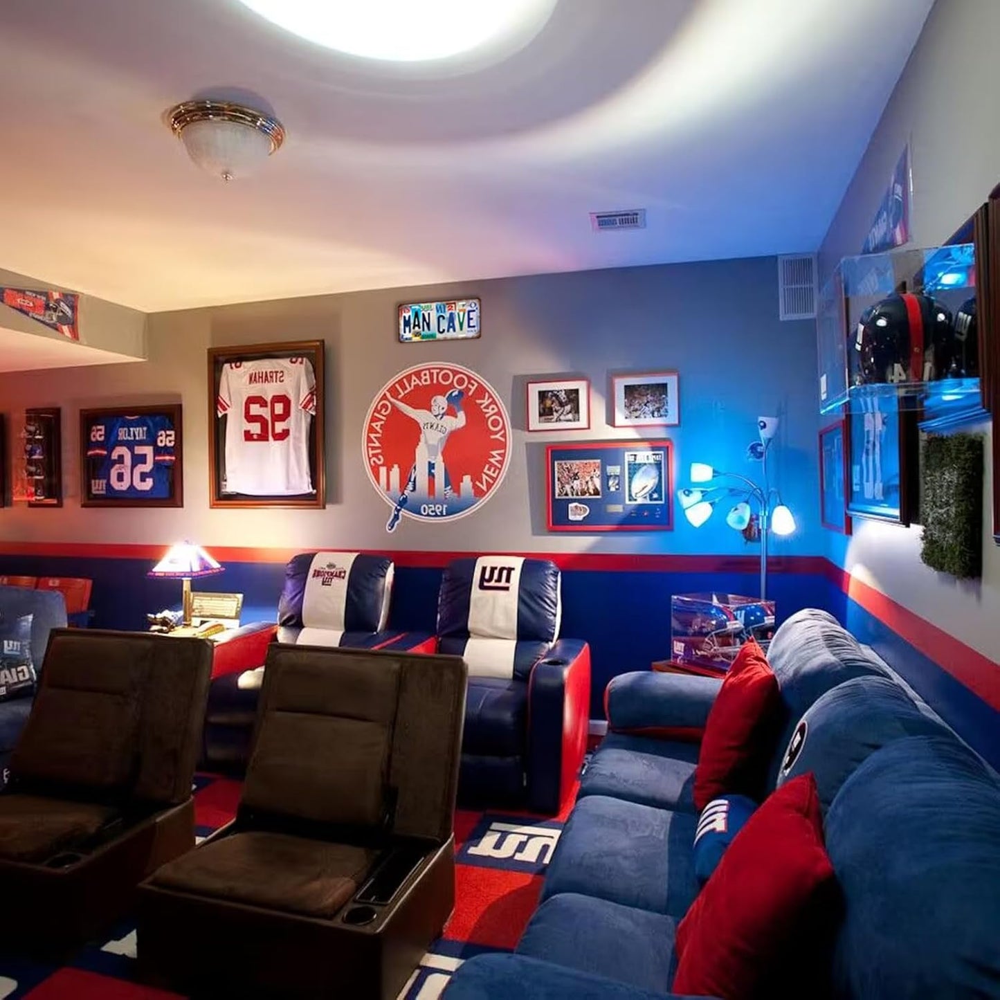 Vintage Sport Metal Tin Sign Running License Plate Wall Decor for Home Cafe Bar Pub 12 x 6 Inches