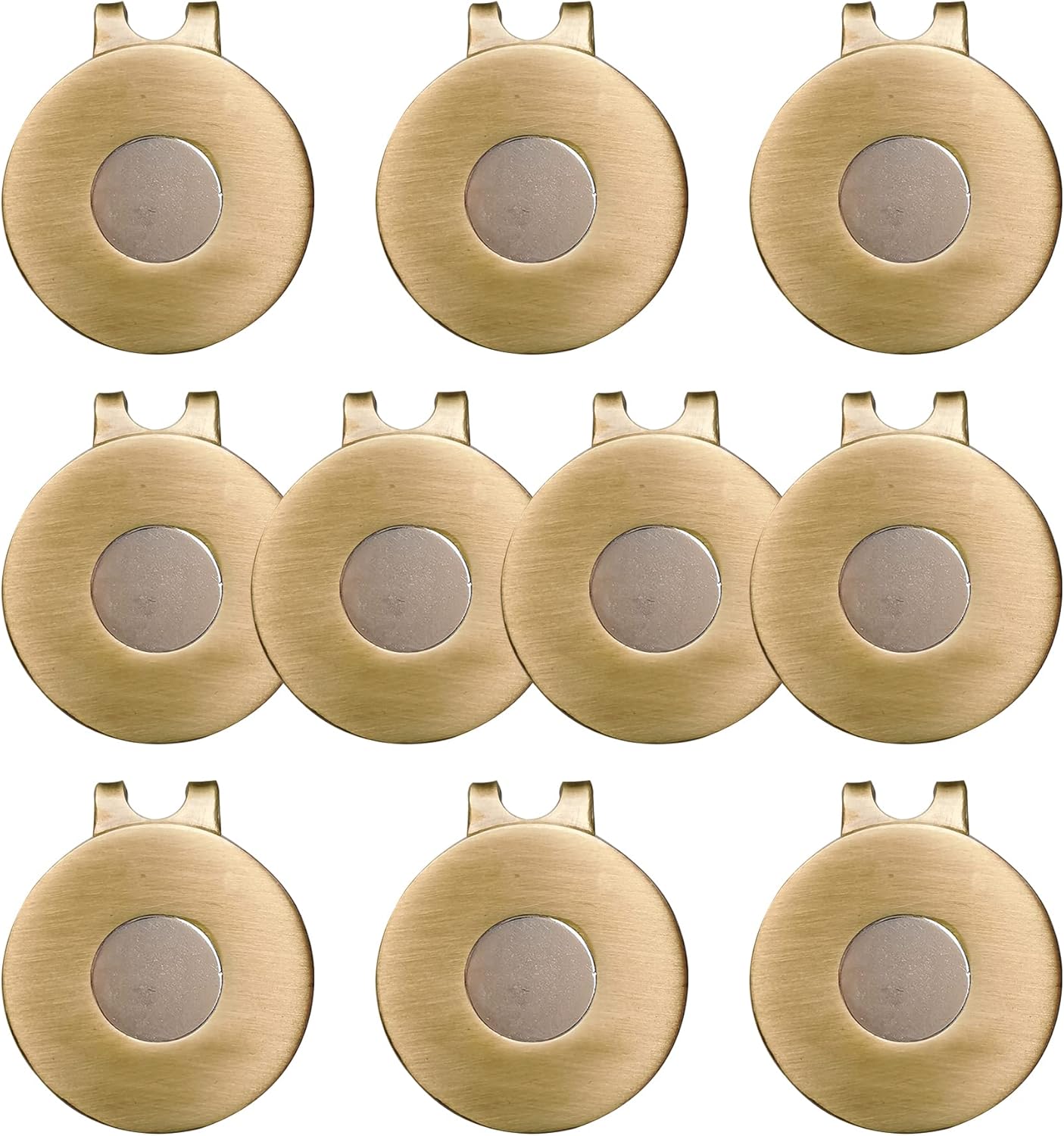 Magnetic Golf Hat Clips Ball Marker Holder for Golf Gloves Hats Bags Caps Visor Belt