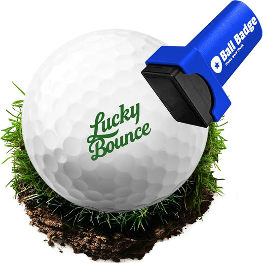 Ball Badge - Golf Ball Stamp (The Golf Series), Golf Ball Marker, Reusable Golf Ball Marking Tool to Identify Golf Balls