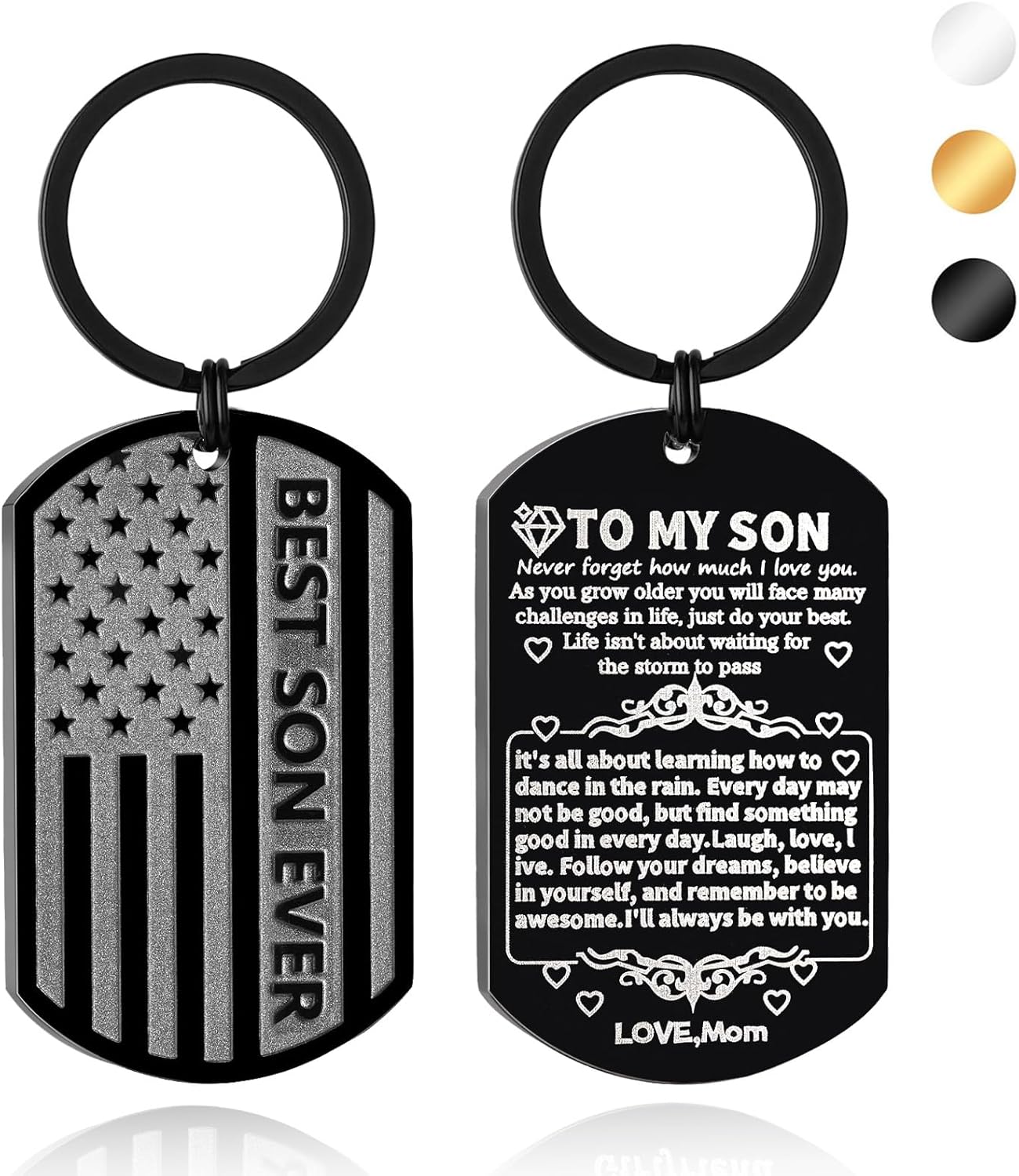 Football/Baseball/Soccer/Basketball Keychain for Men First Communion Baptism Confirmation Mens Gifts