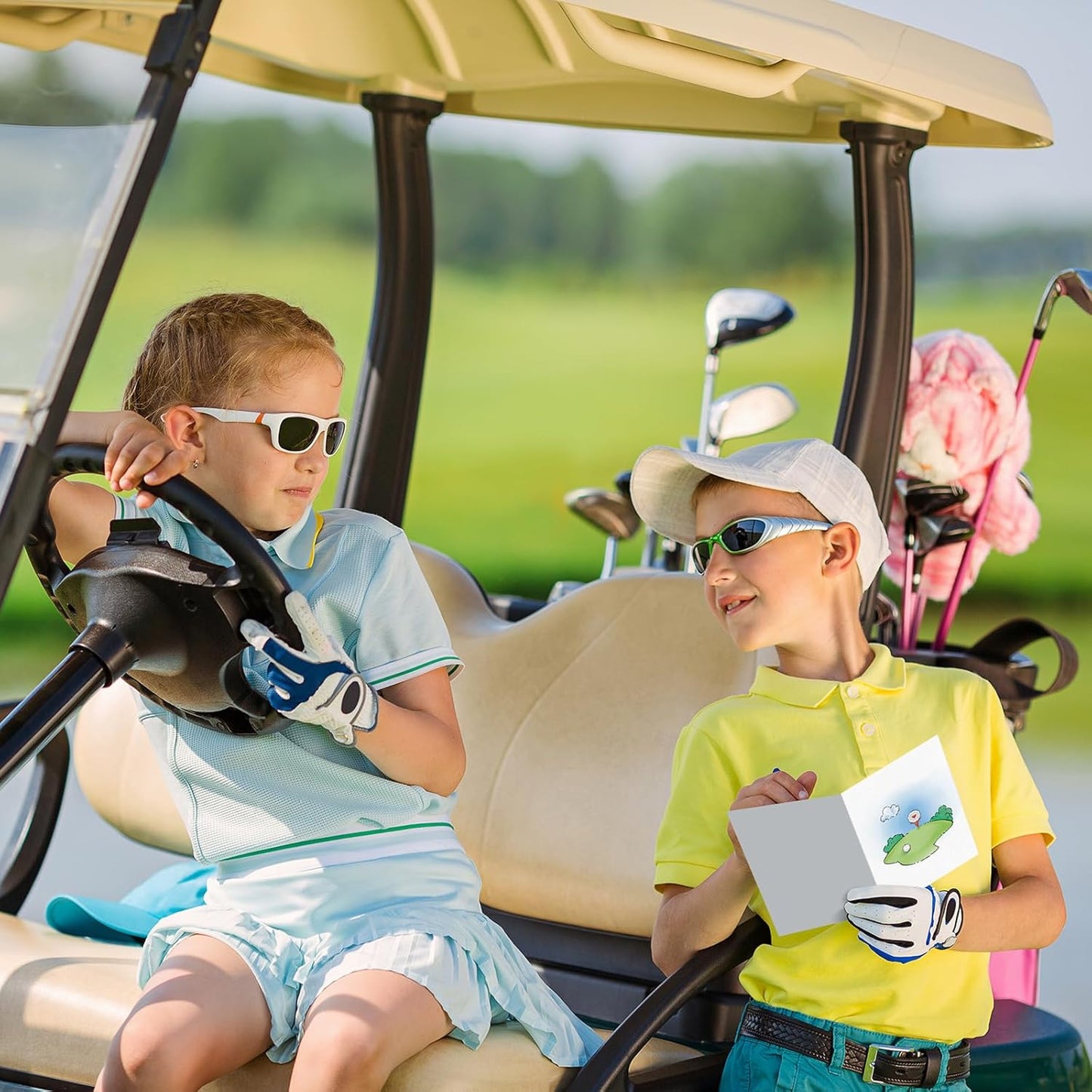 36 Pack Golf Cards Set Golf Love Greeting Cards with Envelopes and Sticker Seals for Him Gifts for Lovers Husband