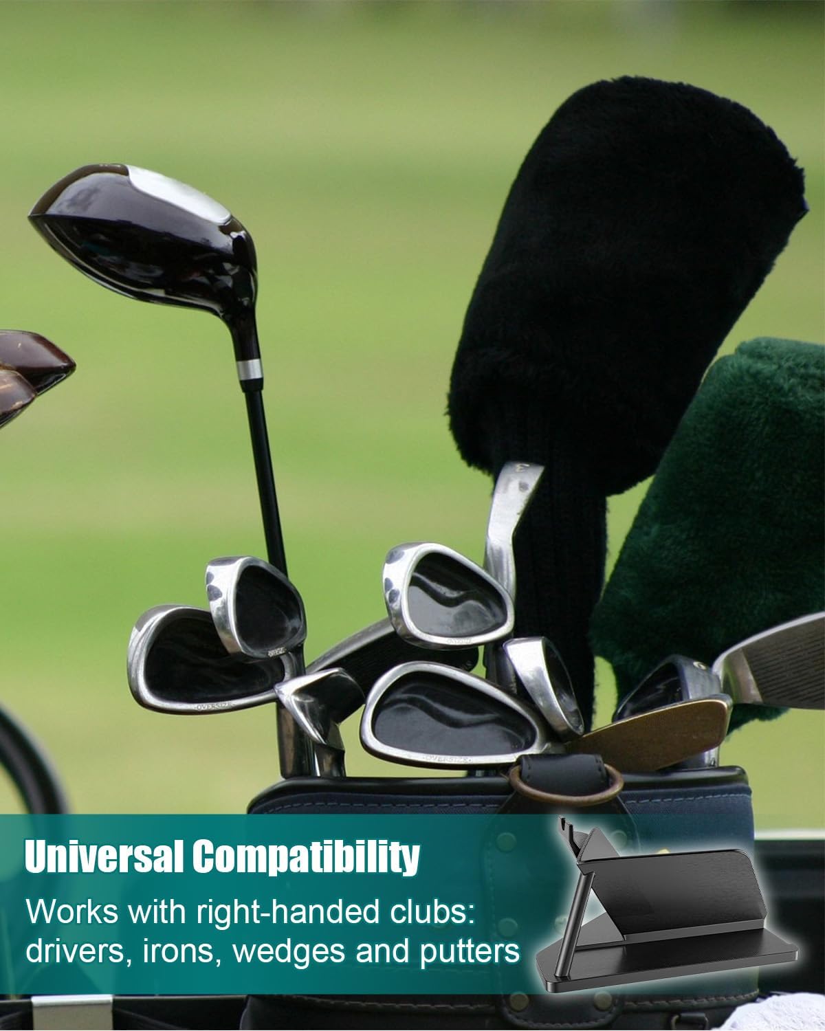 Golf Club Ruler Fitting Tool – Length Measuring Aid, Club Head Angle Adjustment & Swing Weight Balance Scale for Club Repair and Fitting