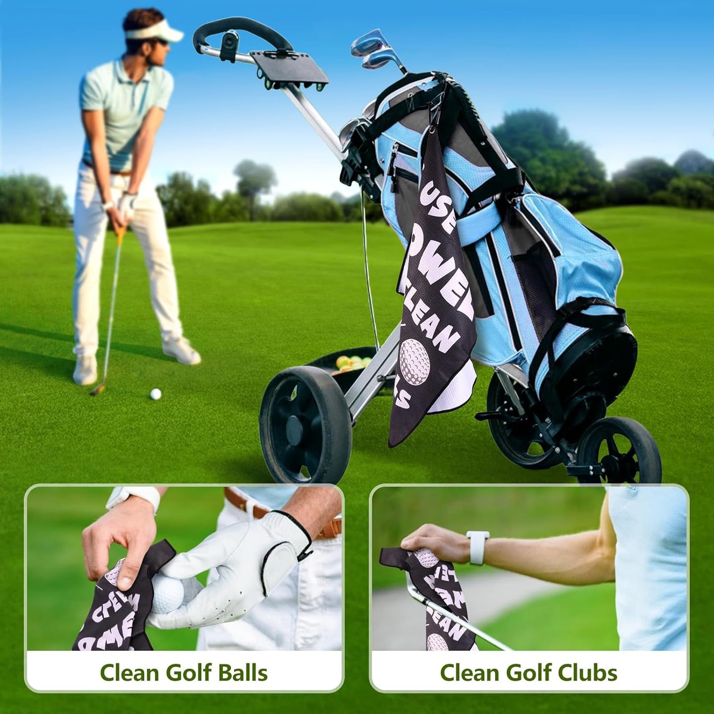 Golf Gifts for Men, Fathers Day Golf Gifts, Golfing Gifts Basket for Golfer Lovers,Funny Golfer Gift for Him Dad Uncle, Husband Boyfriend, 20 Oz Golfing Cup Tumbler