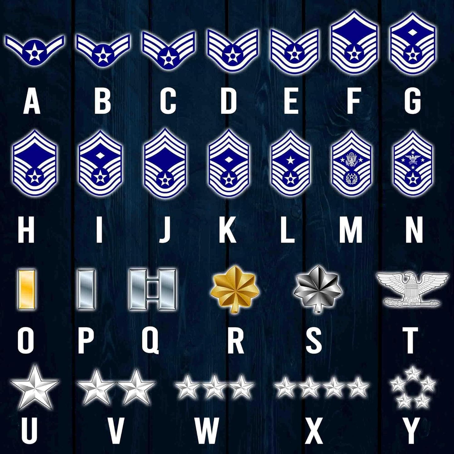 US Air Force Veteran Military Flag Coffee Tumbler - BMT Gifts - Airman Graduation Retirement Birthday Gifts - Tumbler With Lid