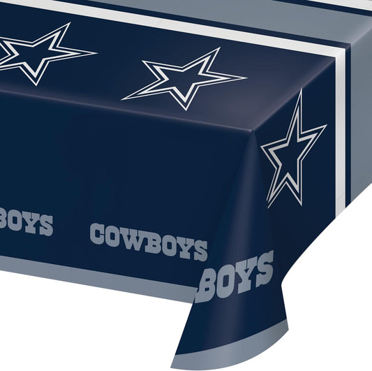 Trendware Dallas Cowboys Plastic Tablecloths, 3 ct