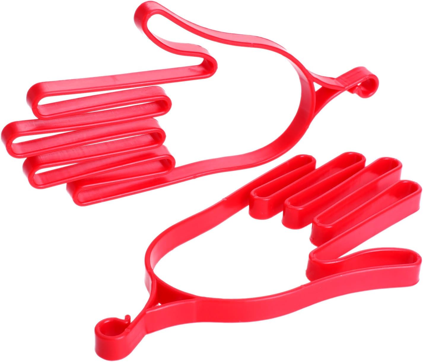 MUXSAM Golf Gloves Stretcher Holder Keeper Hanger Gloves Support Frame Golf Gloves Holder Rack Dryer Shaper Tool Accessories for Golfer Gloves Maintenance(1 Pair 2Pcs)