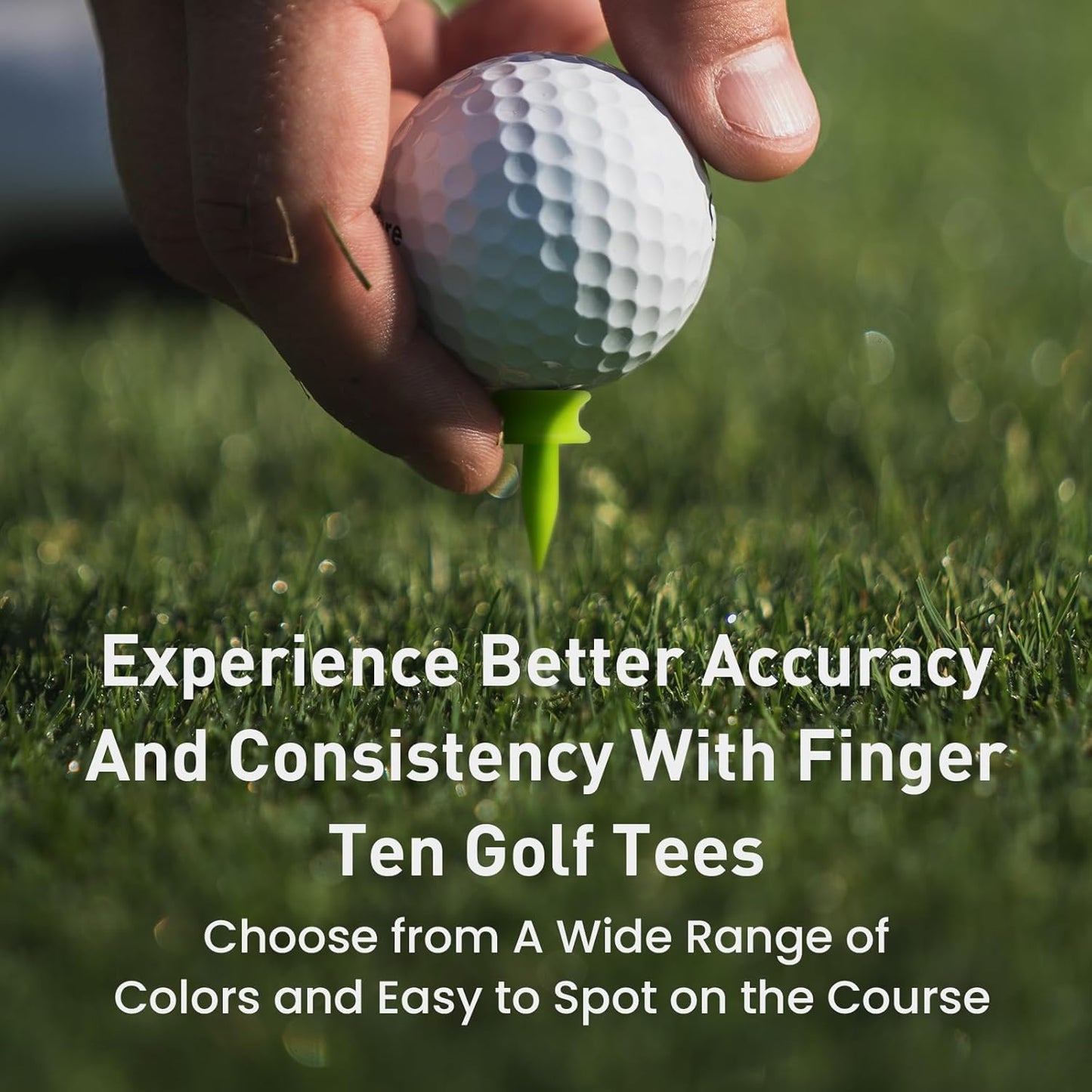 Plastic Golf Castle Tees Step Down Value 200 Count, Unbreakable Mixed or Same Height 1, 1 1/4, 2 3/4, 2 1/4, 2, 1 3/4, 1 1/2 Inch Length Colorful Pack for Practice