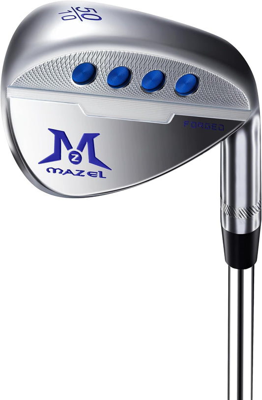 MAZEL Forged Golf Sand Wedge,Gap Wedge,Lob Wedge for Men,48/52/54/56/58/60 Degree Individual Golf Wedge,Milled Face for More Spin,Right Hand