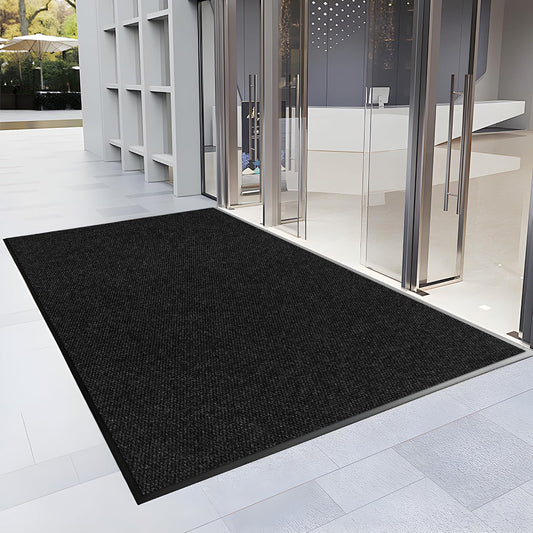 3′ x 29′ Front Door Mat Indoor Outdoor Entrance, Commercial Floor Mat Heavy Duty Dirt Trapper Entryway Doormat, Custom Size Non Slip Rubber Backing Welcome mat, Door Mat for High Traffic Area