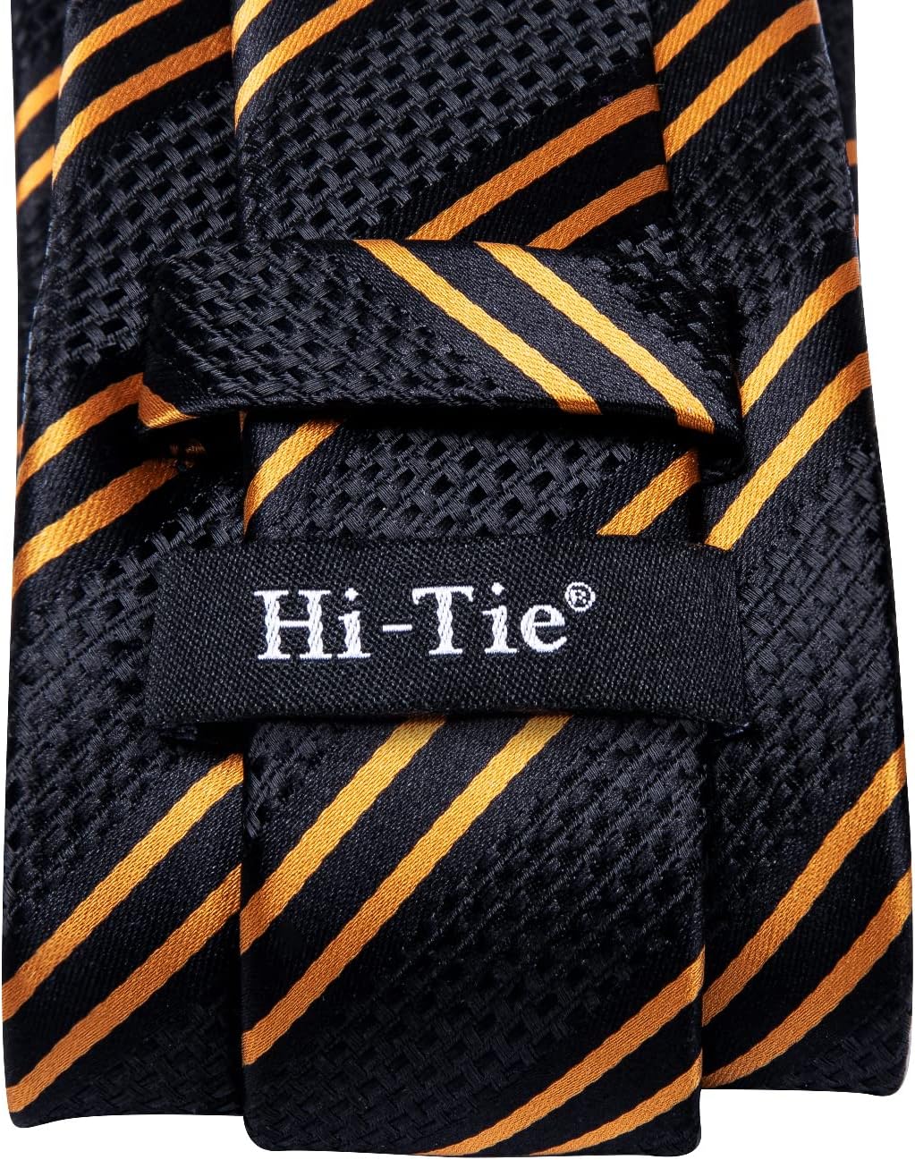 Hi-Tie Men 63inches Tie Set Extra Long Necktie Paisley Tie Pocket Suqare Cufflinks Big and Tall Men Tie