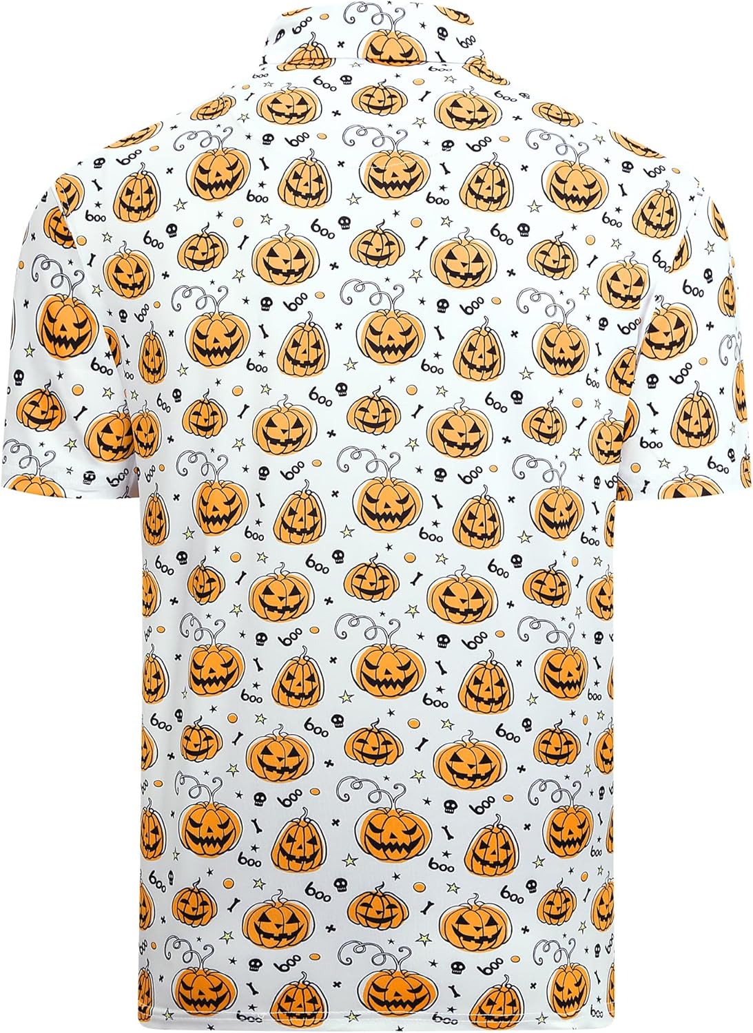 Alex Vando Mens Hawaiian Golf Shirt Moisture Wicking Digital Print Golf Shirts for Men