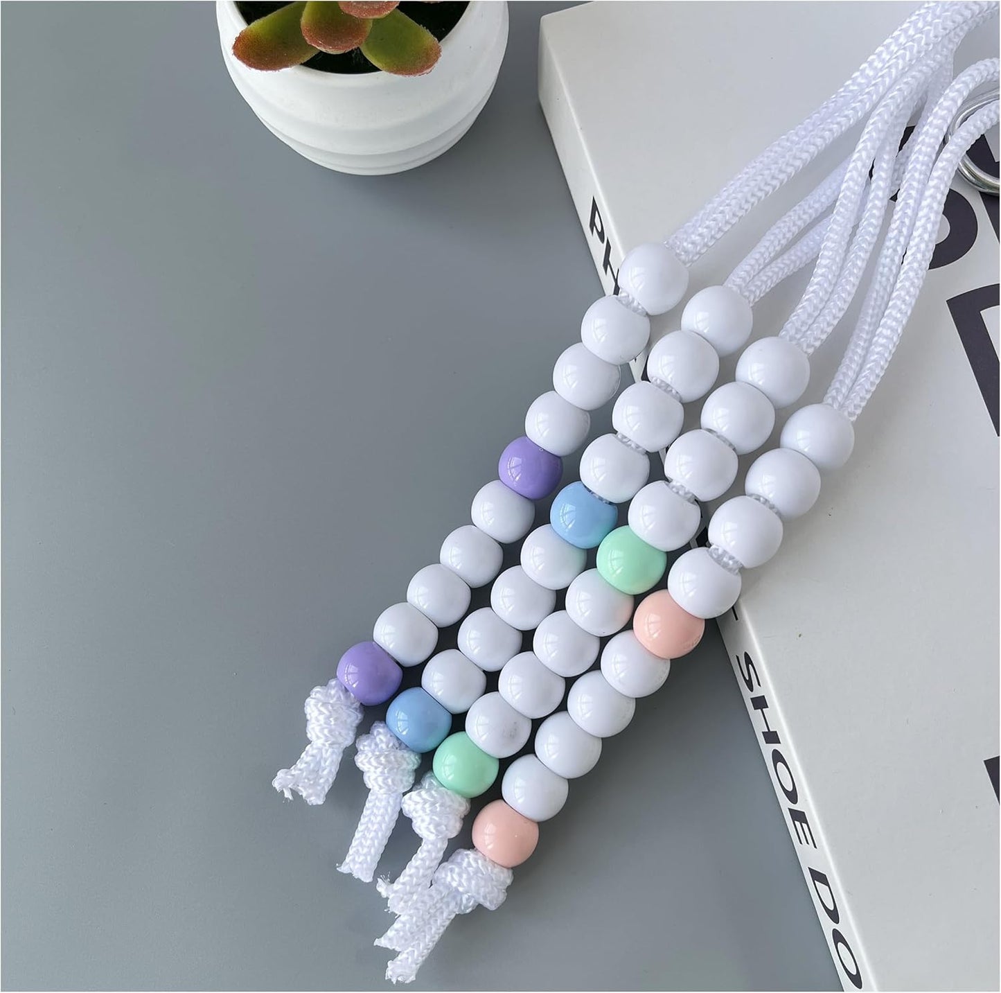 Golf Beads Score Counter, Golf Beads Counter, Golf Beads Count Stroke Score Counter, Golf Rhinestone Bead Score Counter (2 Pcs Green)