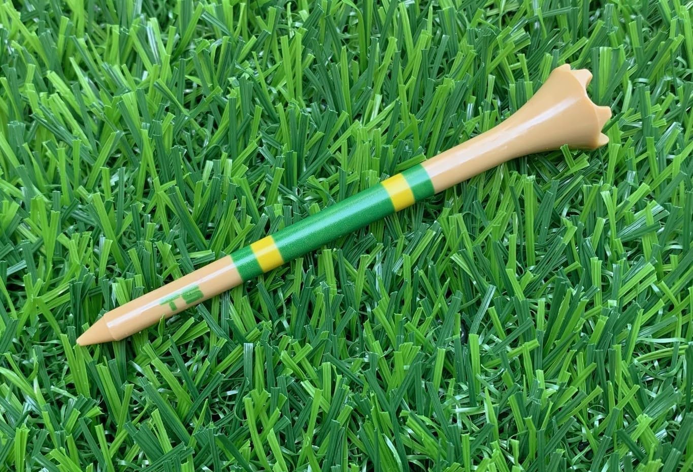 TRUESTRIKE Premium USA Golf Tees – 3¼" or 2¾" Durable Plastic Performance Tees (100 Pack) – Made in USA – Bulk Value Pack