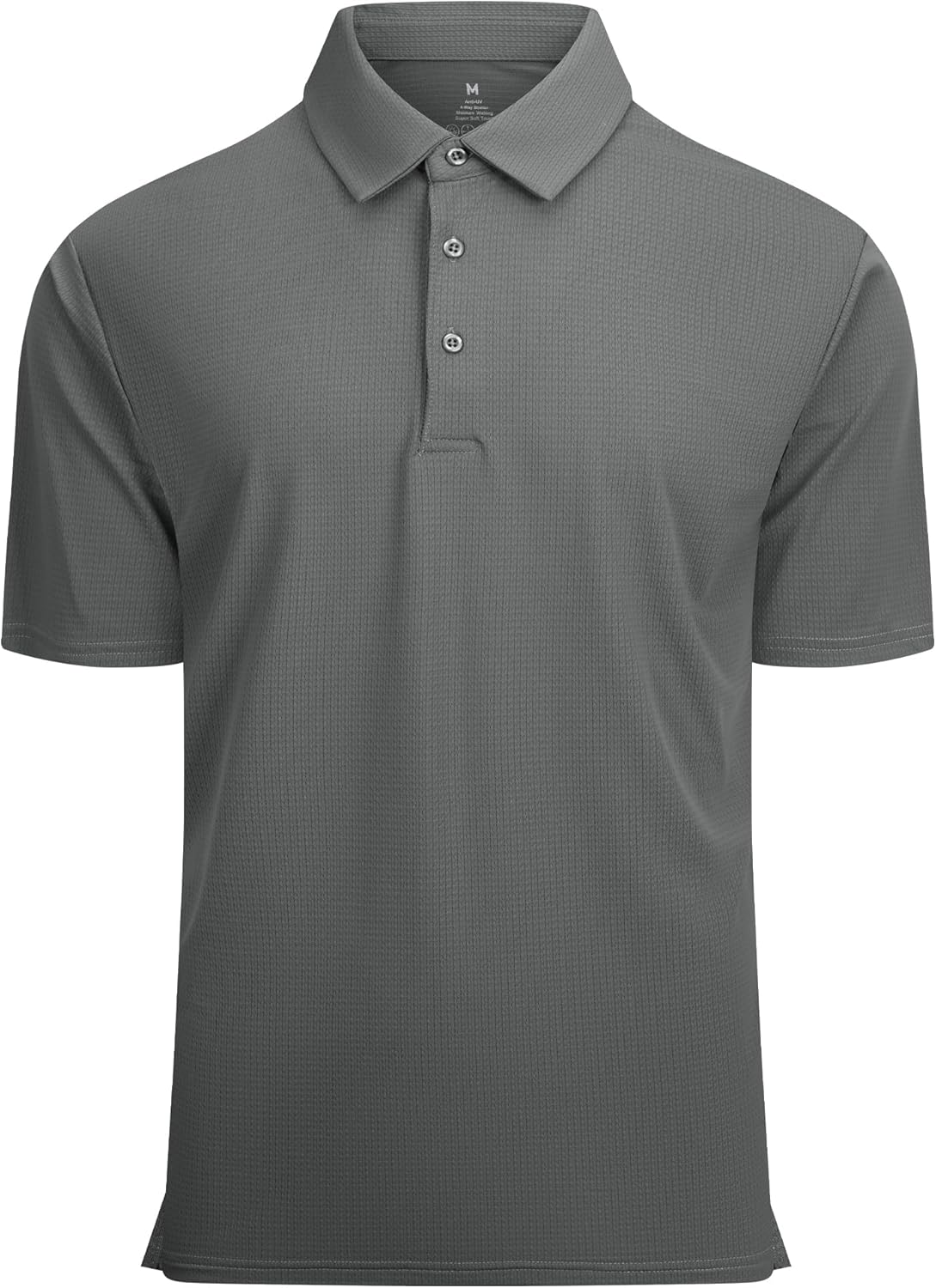 Alex Vando Mens Golf Shirt Moisture Wicking Quick-Dry Short Sleeve Casual Polo Shirts for Men