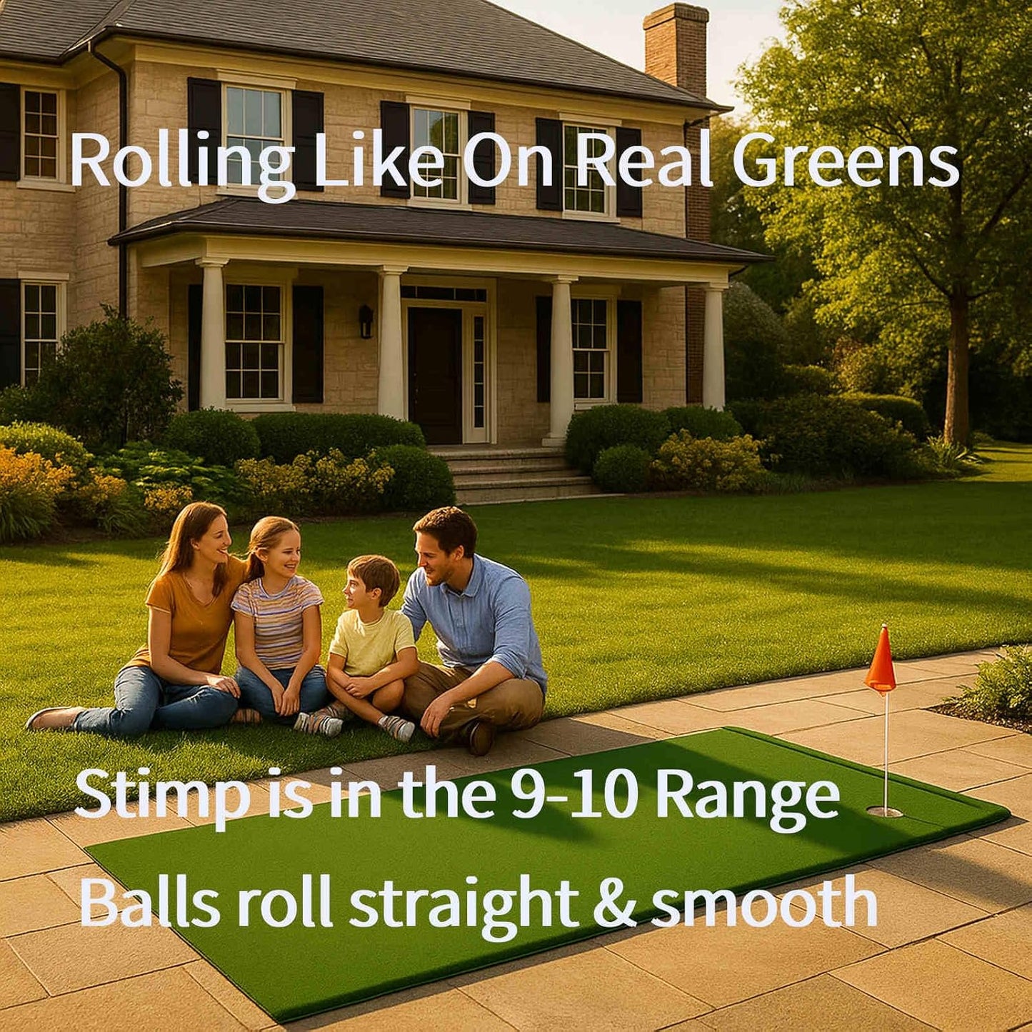 Putting Green Outdoor for Golf Practice Putting Matt for Indoors