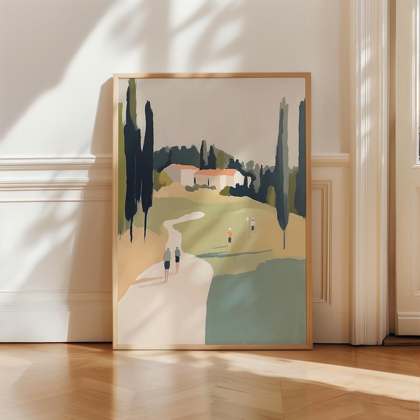 Golf Impressionist Art Print Posters - Premium Giclee Fine Art Prints - Sporty and Sophisticated Home Decor Posters, Golfer Art Prints for Home and Office Decor - Vintage Aesthetic, Ready to Frame