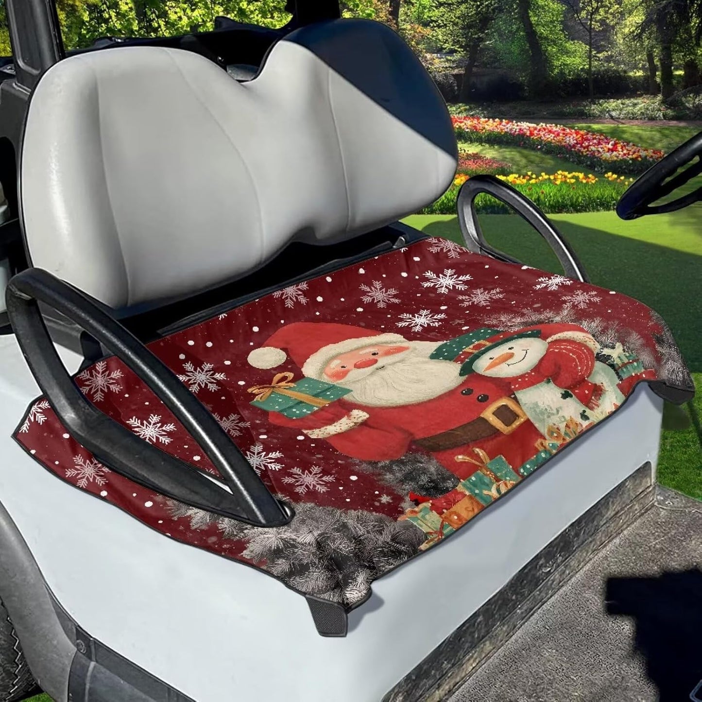 Golf Cart Accessories Anti-hot Golf Cart 50 X 30.9 Inches Seat Cushion Golf Seat Cushion Cover Towel Blanket Fits for Golf Club Cars