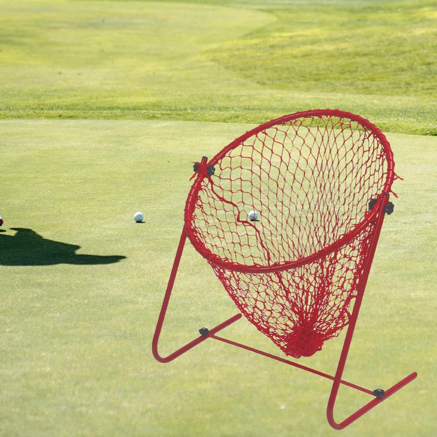 Golf Chipping Practice Net,Training Equipment Home Adjustable Angle Target Accessories for Exercise Pitching Backyard Driving