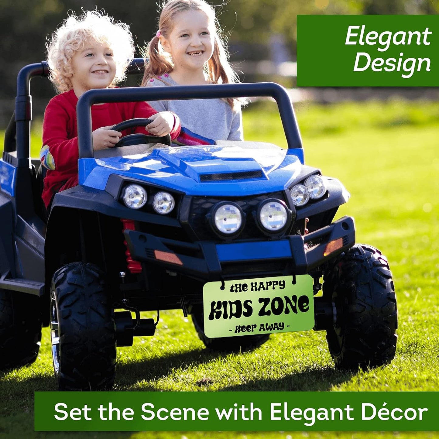 Mini License Plates Personalized, Custom License Plate for Bikes, ATV, Kids Car, Kids Bike, Golf Cart, Wagons and Key Rings | 3X6 Inch Metal - 40 Colors, 20 Fonts, by: My Sign Center, USA