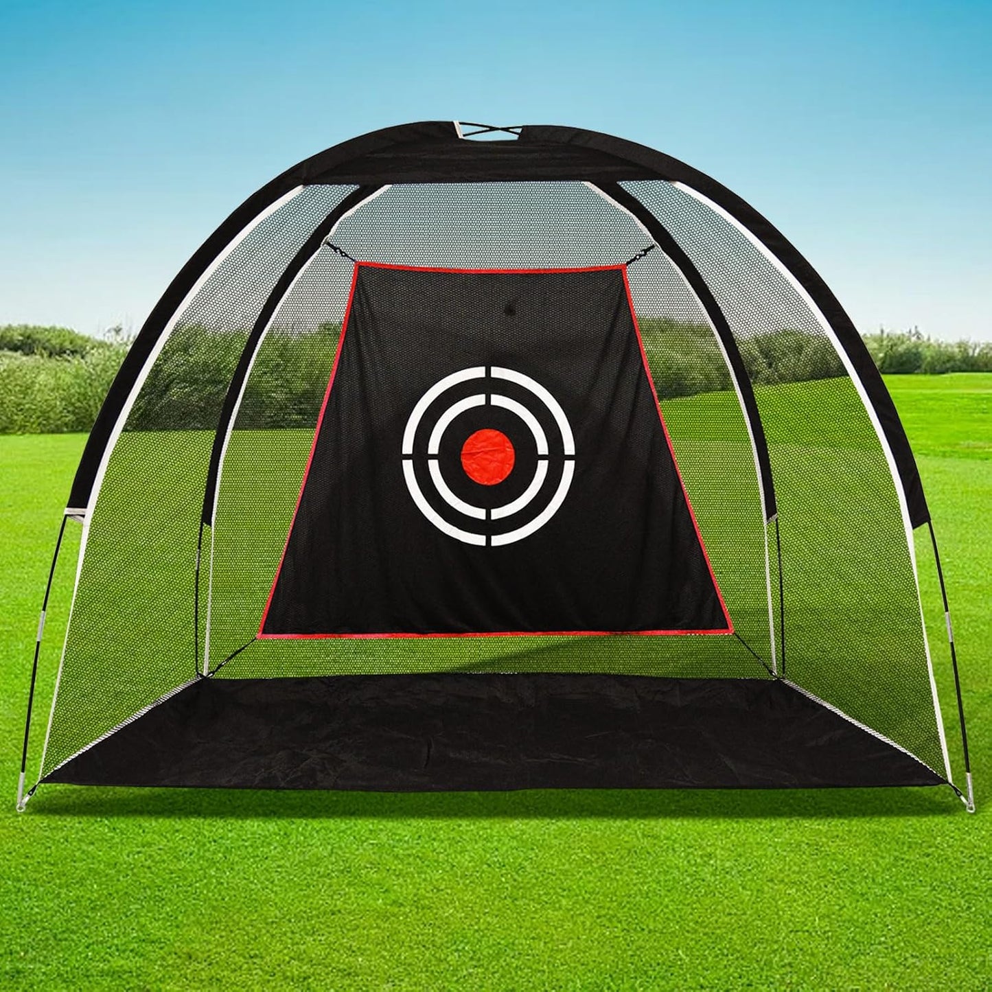 Gagalileo Golf Training Net for Teens & Beginners: with Target Portable for Backyard Indoor Outdoor Hitting Practice