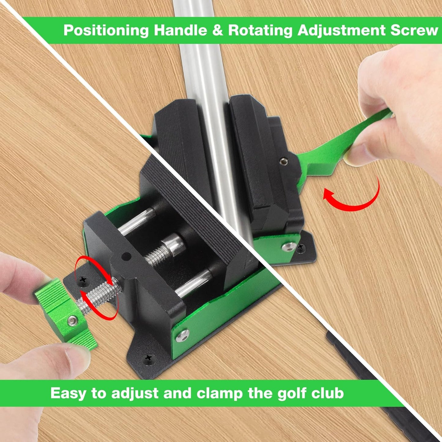Golf Club Vise, Household Golf Club Regripping Kit Golf Grip Removal Tool, Golf Gifts for Men Women