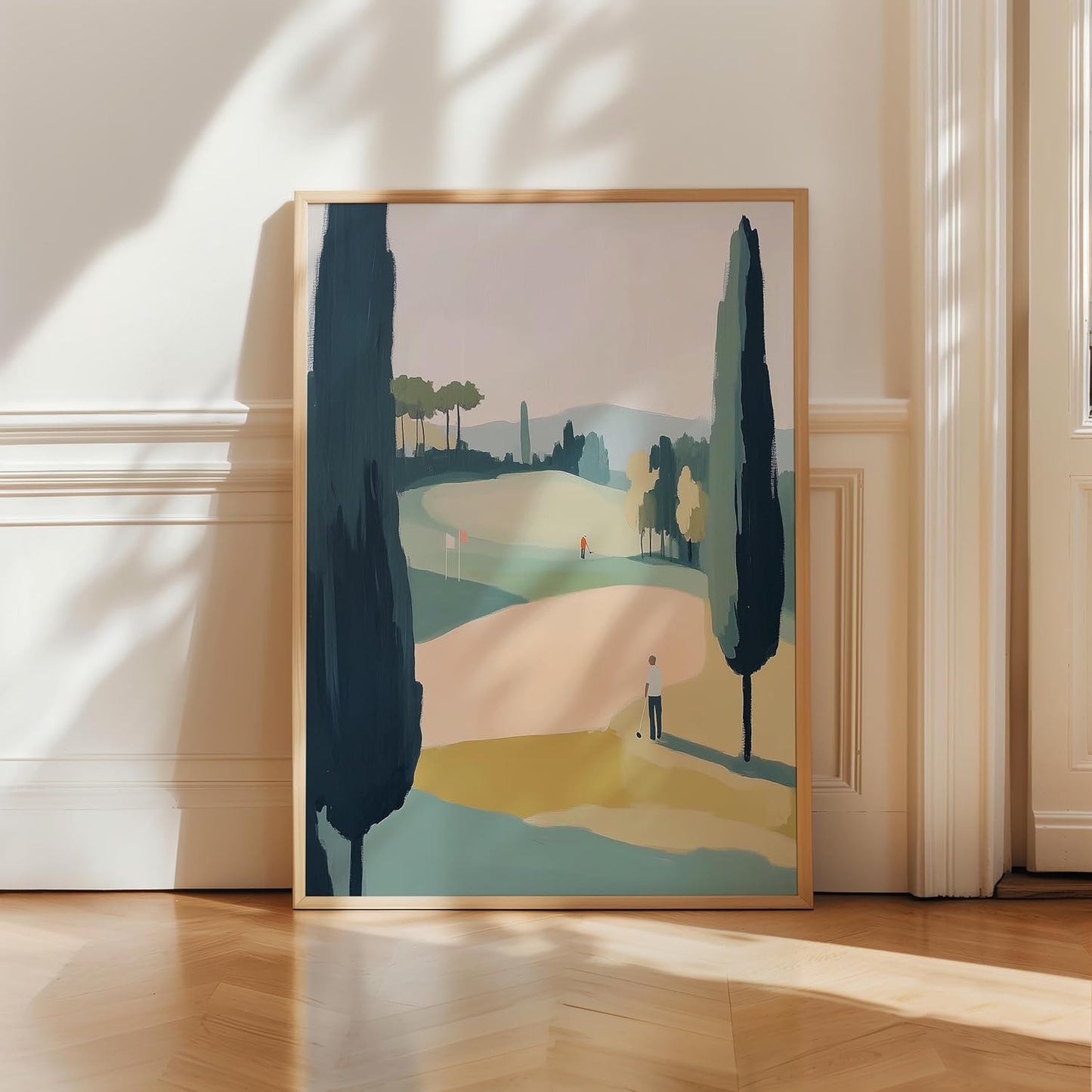 Golf Impressionist Art Print Posters - Premium Giclee Fine Art Prints - Sporty and Sophisticated Home Decor Posters, Golfer Art Prints for Home and Office Decor - Vintage Aesthetic, Ready to Frame