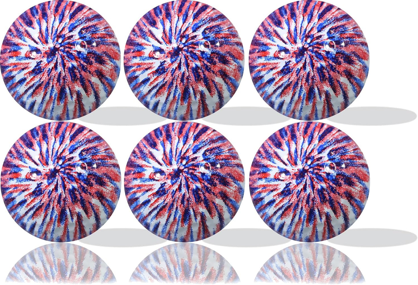 Tie Dye Golf Balls 12 Pack- Your Unique Swing, Your Unique Moments!