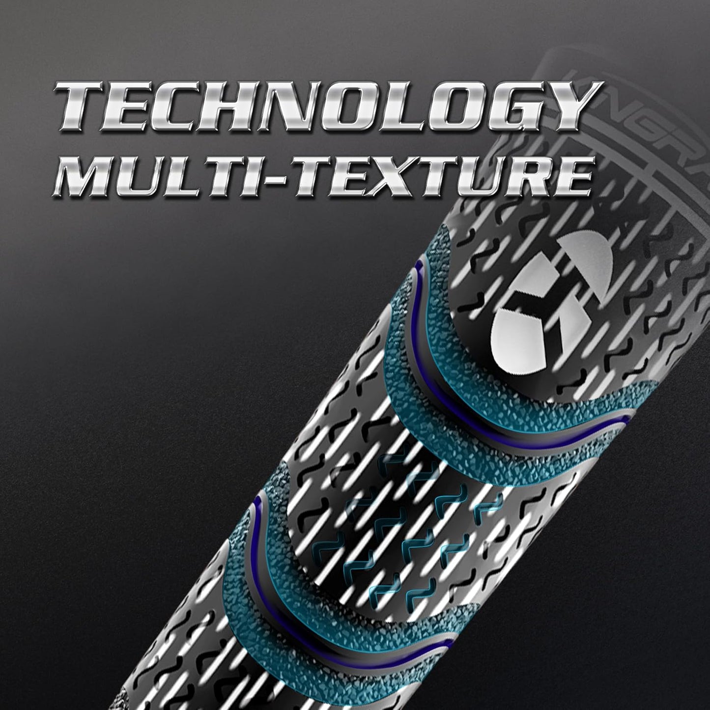 Premium Hybrid Golf Grips (13 Pack) - High Traction Rubber Golf Club Grips with Enhanced Feedback | Includes 13 Grips + 15 Tapes + 1 Rubber Vice | All-in-One Replacement Grip Kit for Golf Clubs