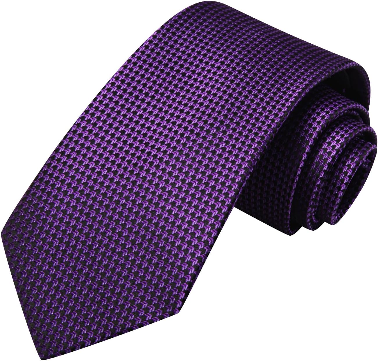 Dubulle Mens Paisley Striped Tie WOVEN Necktie for Men and Handkerchief Cufflinks Set Wedding Formal Business