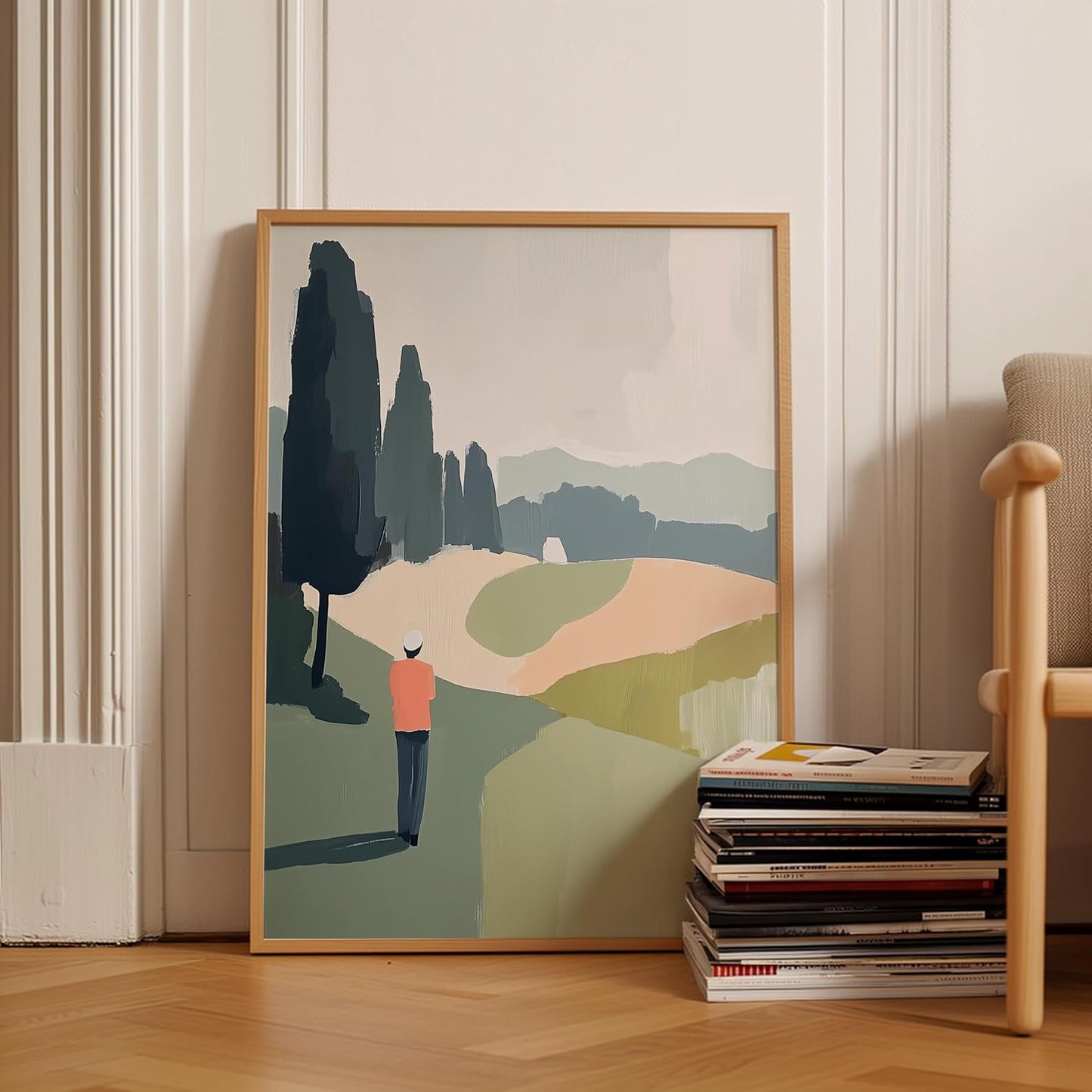 Golf Impressionist Art Print Posters - Premium Giclee Fine Art Prints - Sporty and Sophisticated Home Decor Posters, Golfer Art Prints for Home and Office Decor - Vintage Aesthetic, Ready to Frame