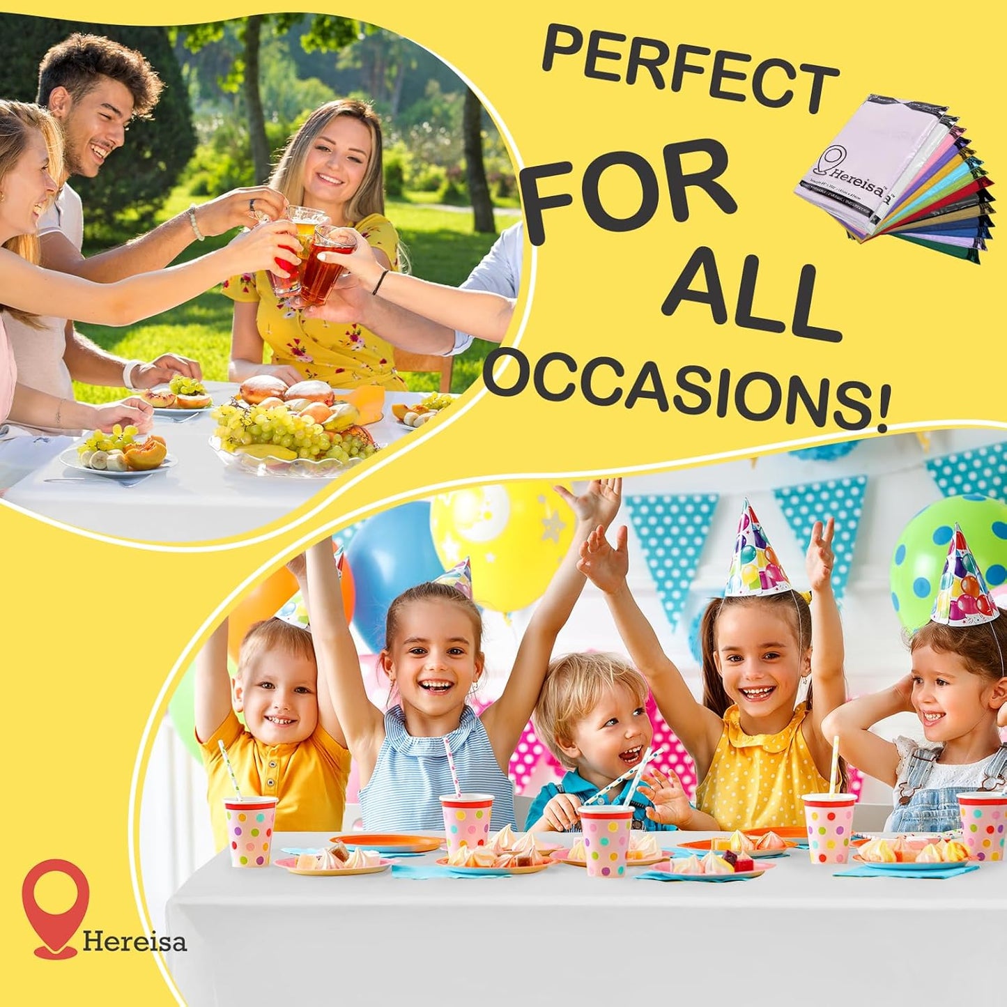 Plastic White Tablecloths 3 Pack Disposable Table Covers 54" x 108" Off White Table Cloths Bridal Party Tablecovers for Parties Engagement Wedding Festivals, Fits 6 to 8 Foot Rectangle Tables