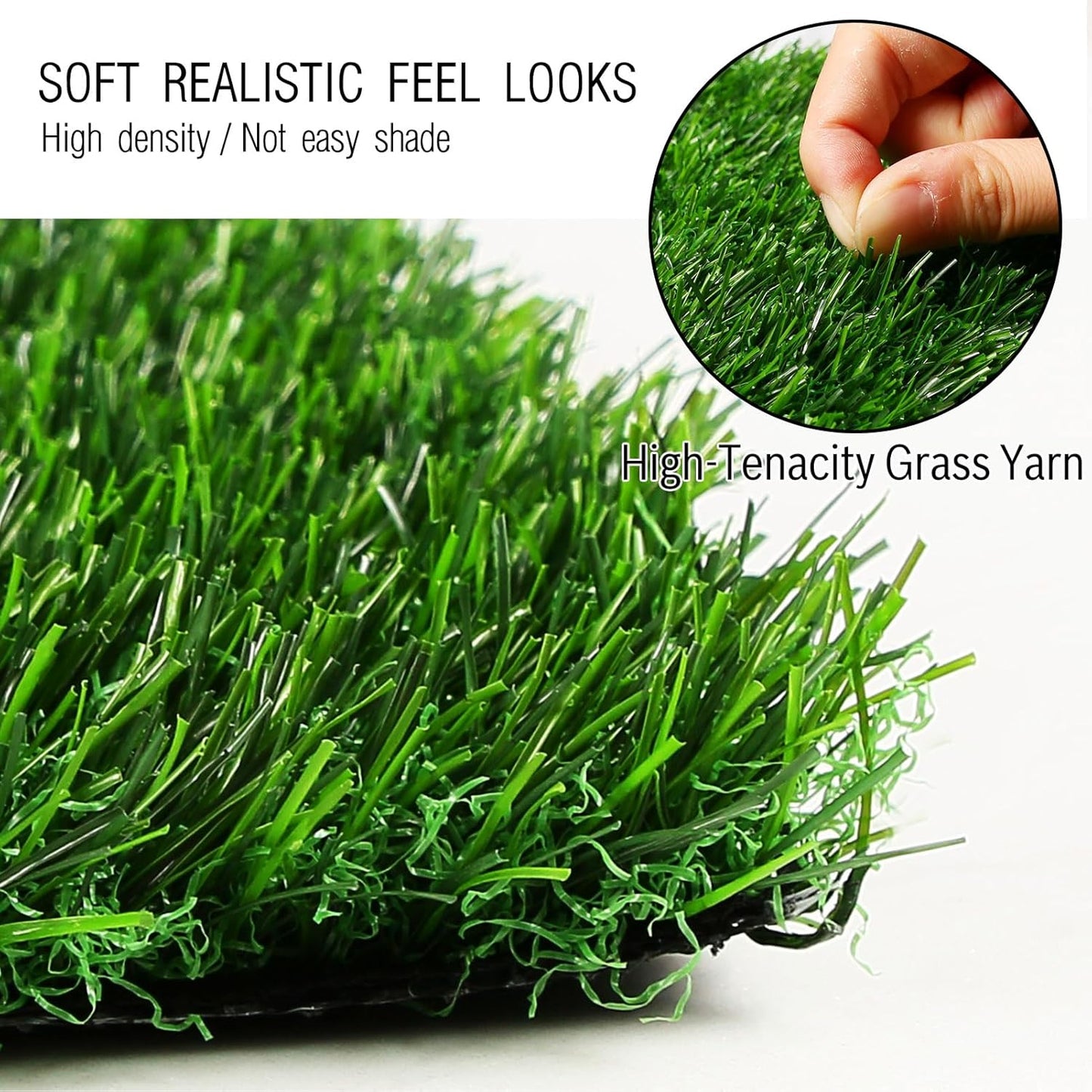 XLX TURF Green Grass Table Runner 12 x 132 Inch, Artificial Greenery Table Centerpiece Tabletop Decor for Wedding, Birthday Party, Banquet, Baby Shower