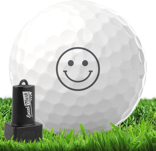 ExcelMark Pro Golf Ball Stamp - Easy Ball Identification - Choose from 25+ Styles and 4 Colors!