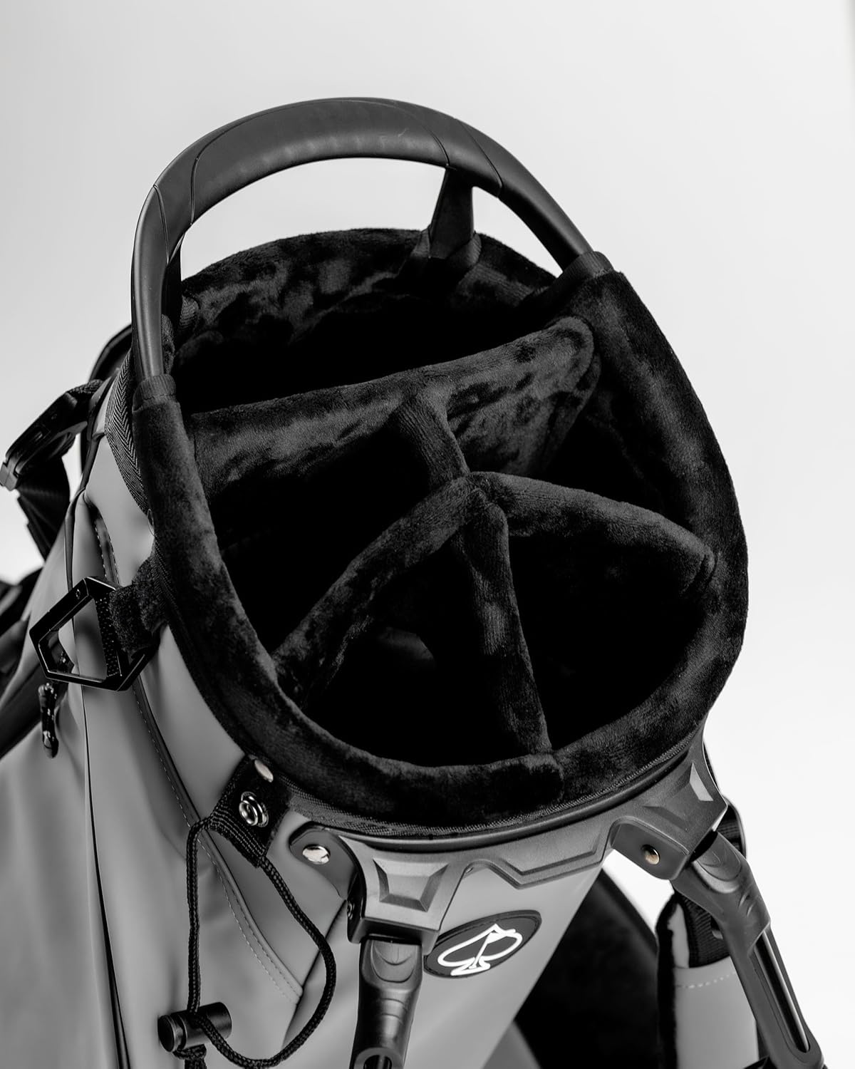 Pins & Aces Player Preferred Golf Bag - Premium Design, Lightweight Golf Bag with Stand - Velvet-Lined 5-Way Club Divider System