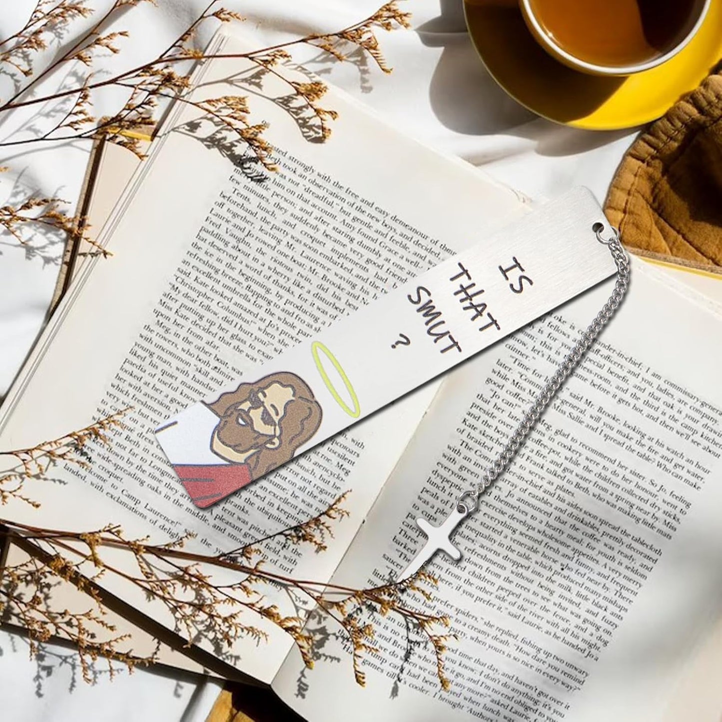 Funny Bookmarks for Women, Book Accessories for Reading Lovers Men Writers Friends Teachers Coworker Family Teens Boys Girls, Inspirational Reading Gifts for Christmas New Year Birthday Graduation