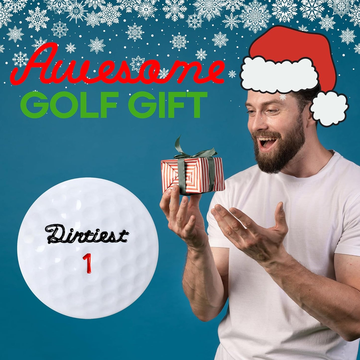 ZEETY Funny Golf Ball Marker with Magnetic Hat Clip – Unique Funny Golf Gifts & Golf Accessories for Men and Women Golfers