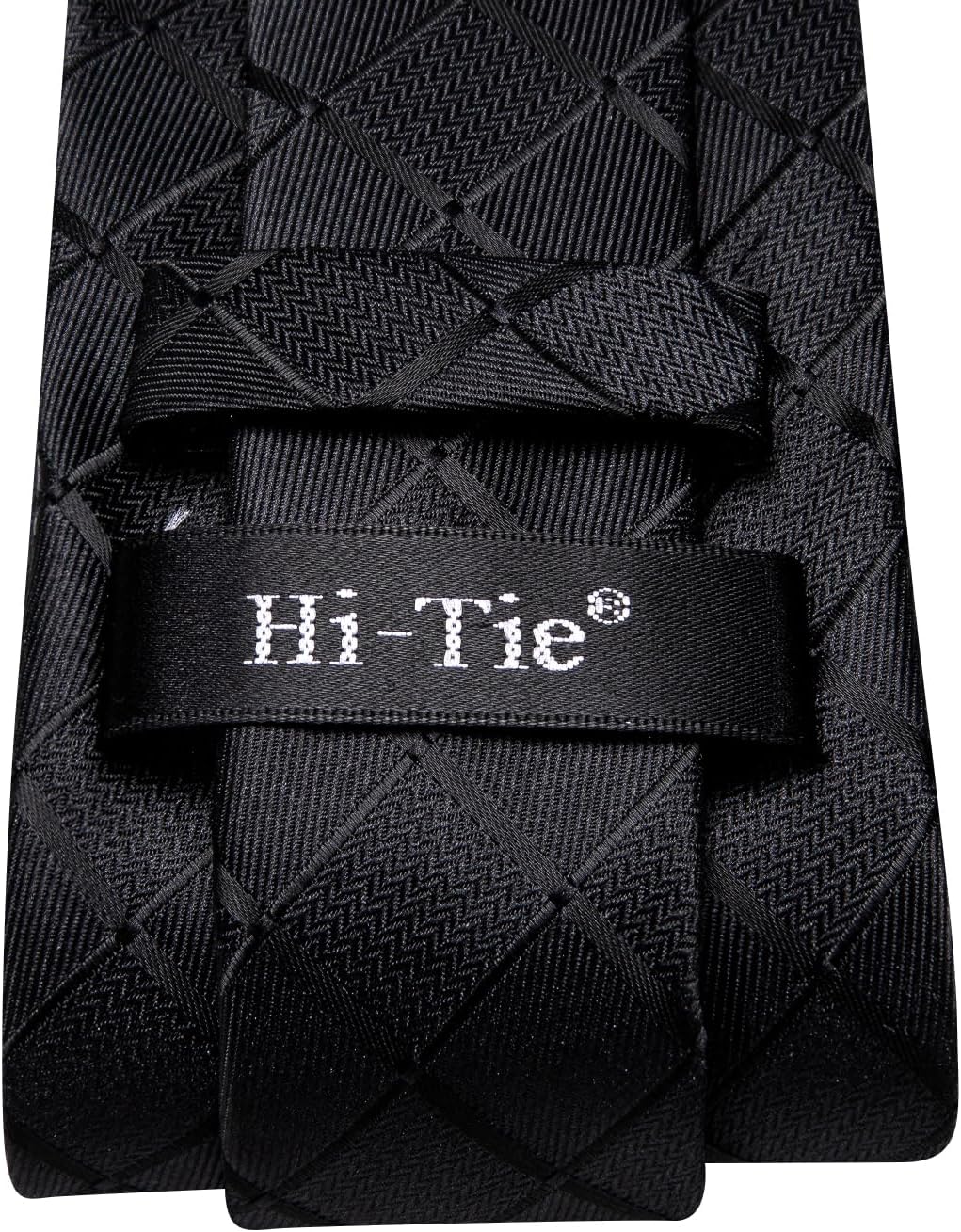 Hi-Tie Men 63inches Tie Set Extra Long Necktie Paisley Tie Pocket Suqare Cufflinks Big and Tall Men Tie