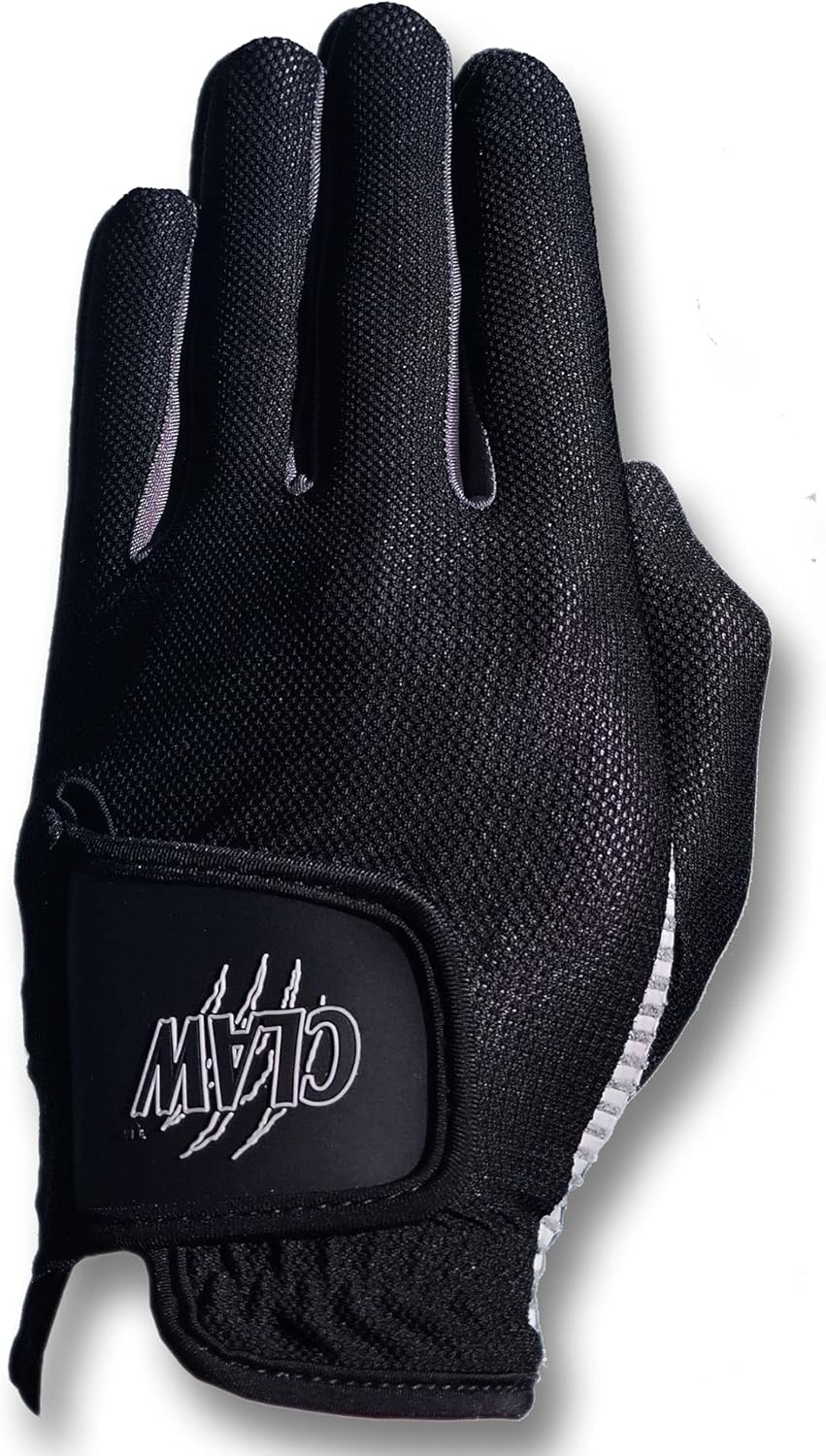 CaddyDaddy Claw Golf Gloves for Men | Flex-Mesh Design for Cool Ventilation | Lasts 3-5 Times Longer Than Leather | Silicone-Web Coating for Maximum Grip | Machine-Washable