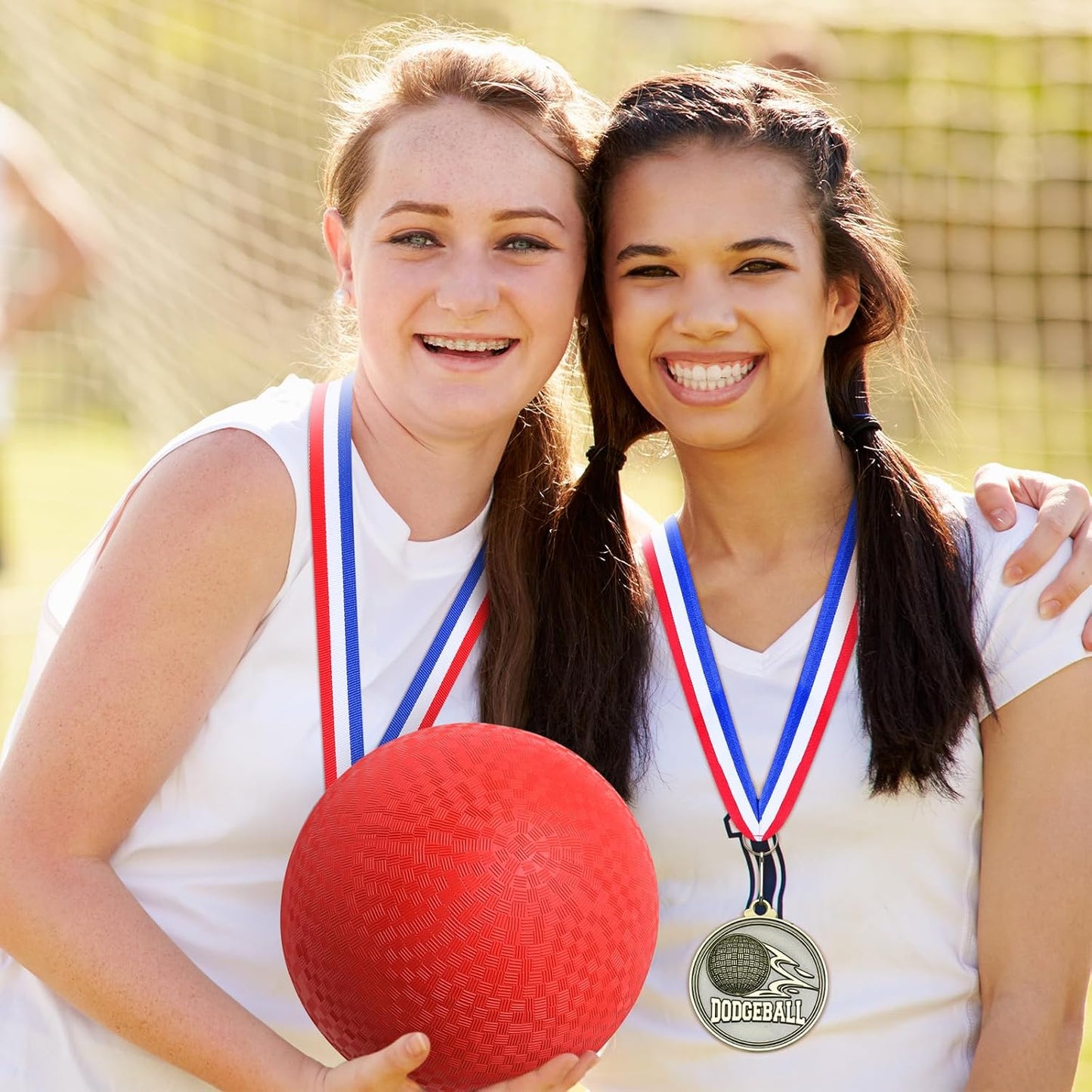 Remuuly 30 Pcs Gold Medals Bulk 2'' Basketball Soccer Baseball Volleyball Football Lacrosse Kickball Cheer Bowling Trophy Medals for Awards for Sports Participation Winner Gift