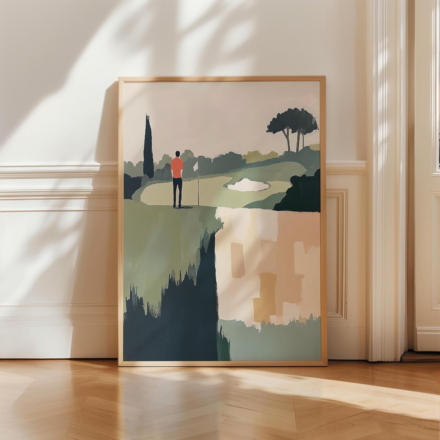 Golf Impressionist Art Print Posters - Premium Giclee Fine Art Prints - Sporty and Sophisticated Home Decor Posters, Golfer Art Prints for Home and Office Decor - Vintage Aesthetic, Ready to Frame