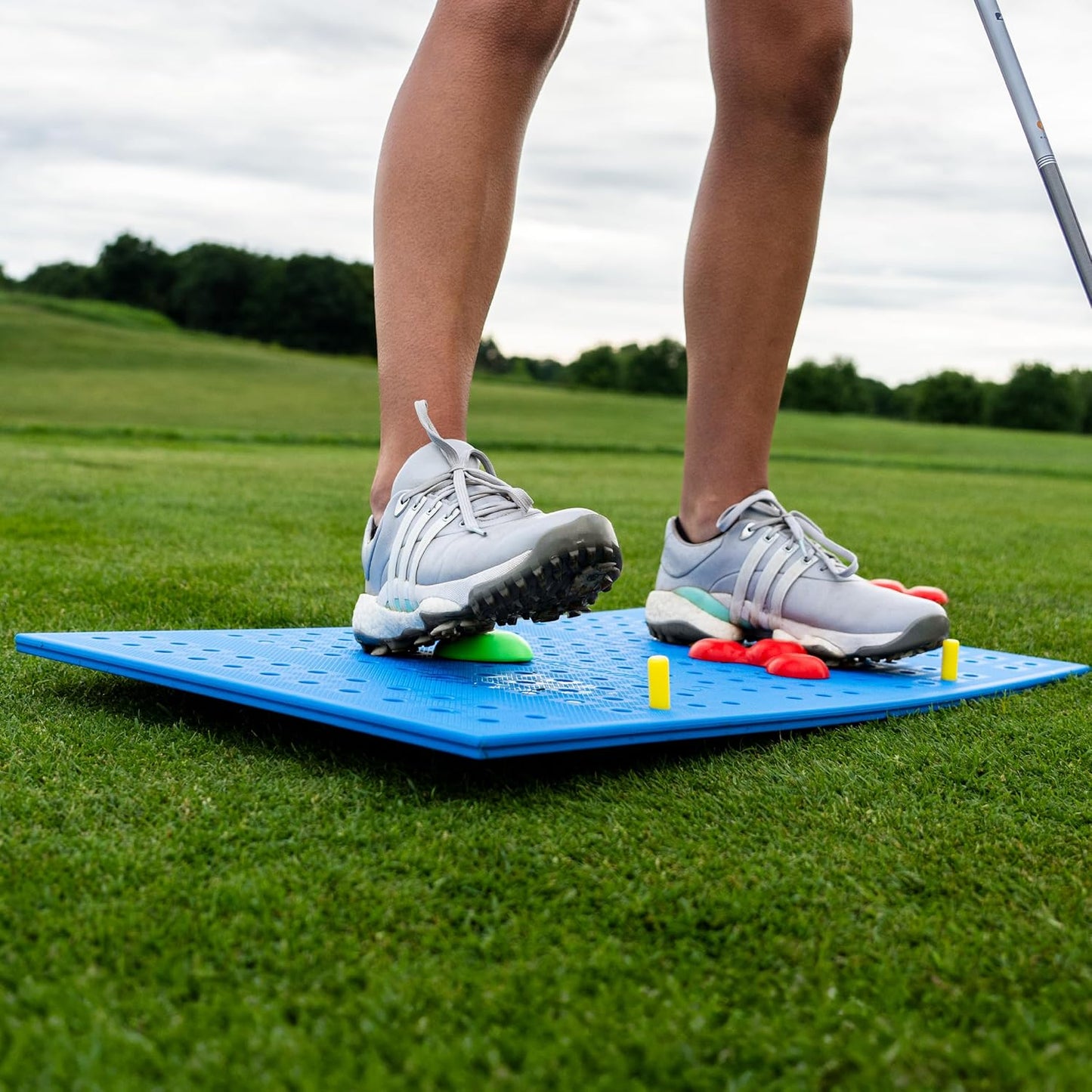 SuperSpeed Golf | Force Board Pro Pressure Board | Improve Weight Shift, Stability, Ground Reaction Forces | Used by Padraig Harrington | Includes App Training Protocols