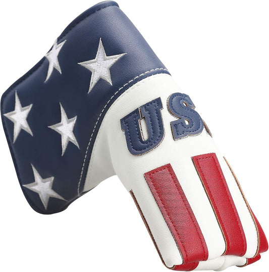 CRAFTSMAN GOLF USA America Mallet Blade Putter Cover Headcover for Scotty Cameron Odyssey LAB