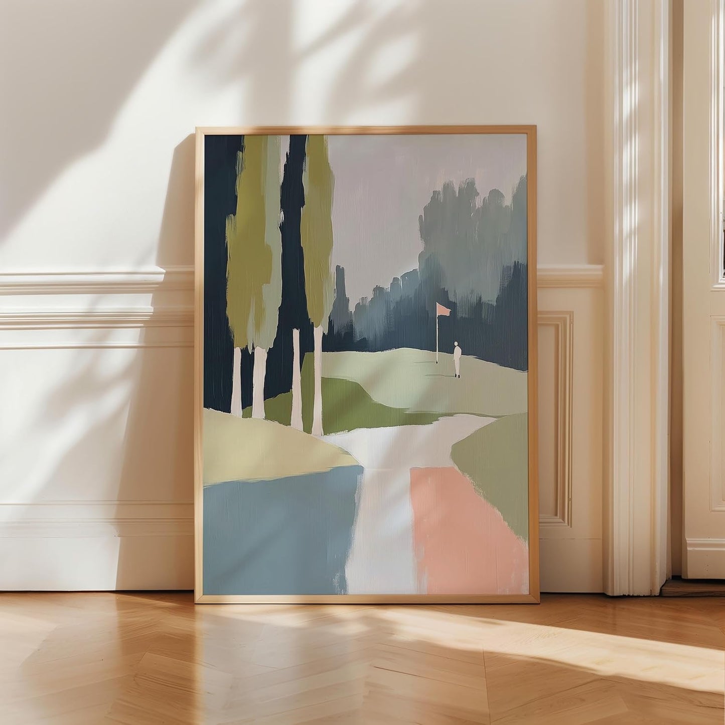 Golf Impressionist Art Print Posters - Premium Giclee Fine Art Prints - Sporty and Sophisticated Home Decor Posters, Golfer Art Prints for Home and Office Decor - Vintage Aesthetic, Ready to Frame