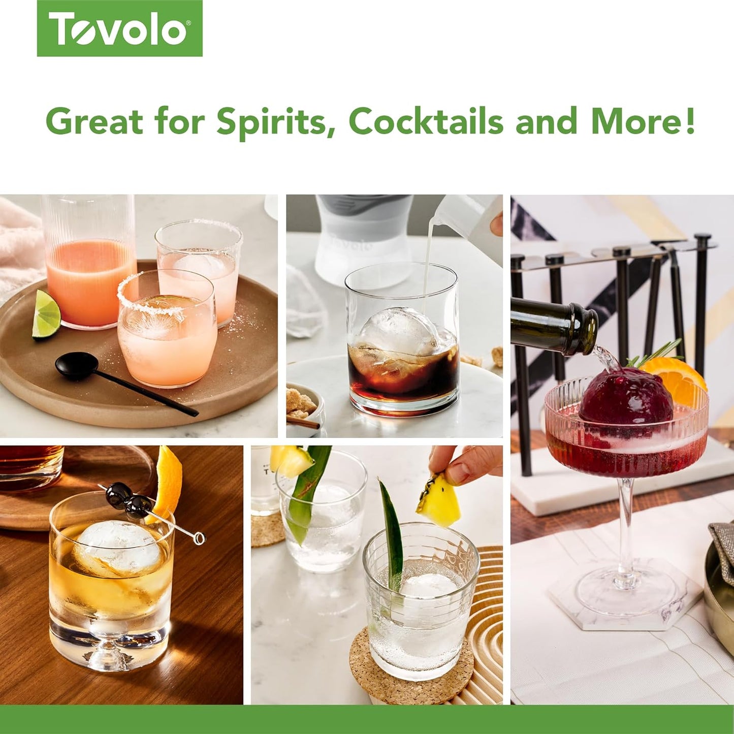 Tovolo Sphere Ice Molds - Set of 2