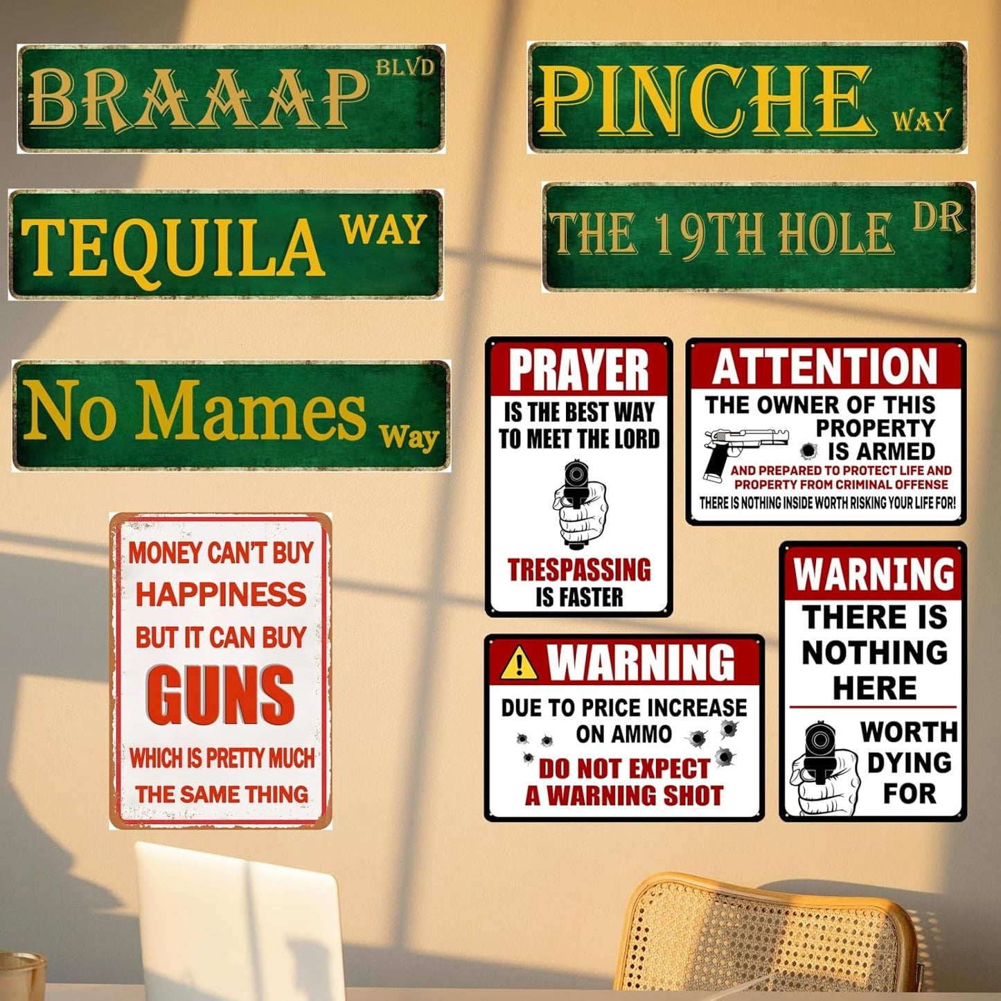 Golf Decor Signs For Man Cave The 19th Hole Dr Tin Sign Golf Theme Home Decoration Sports Bar Decor Golf Office Decor For Men Man Cave Bar Street Sign 4x16 Inch