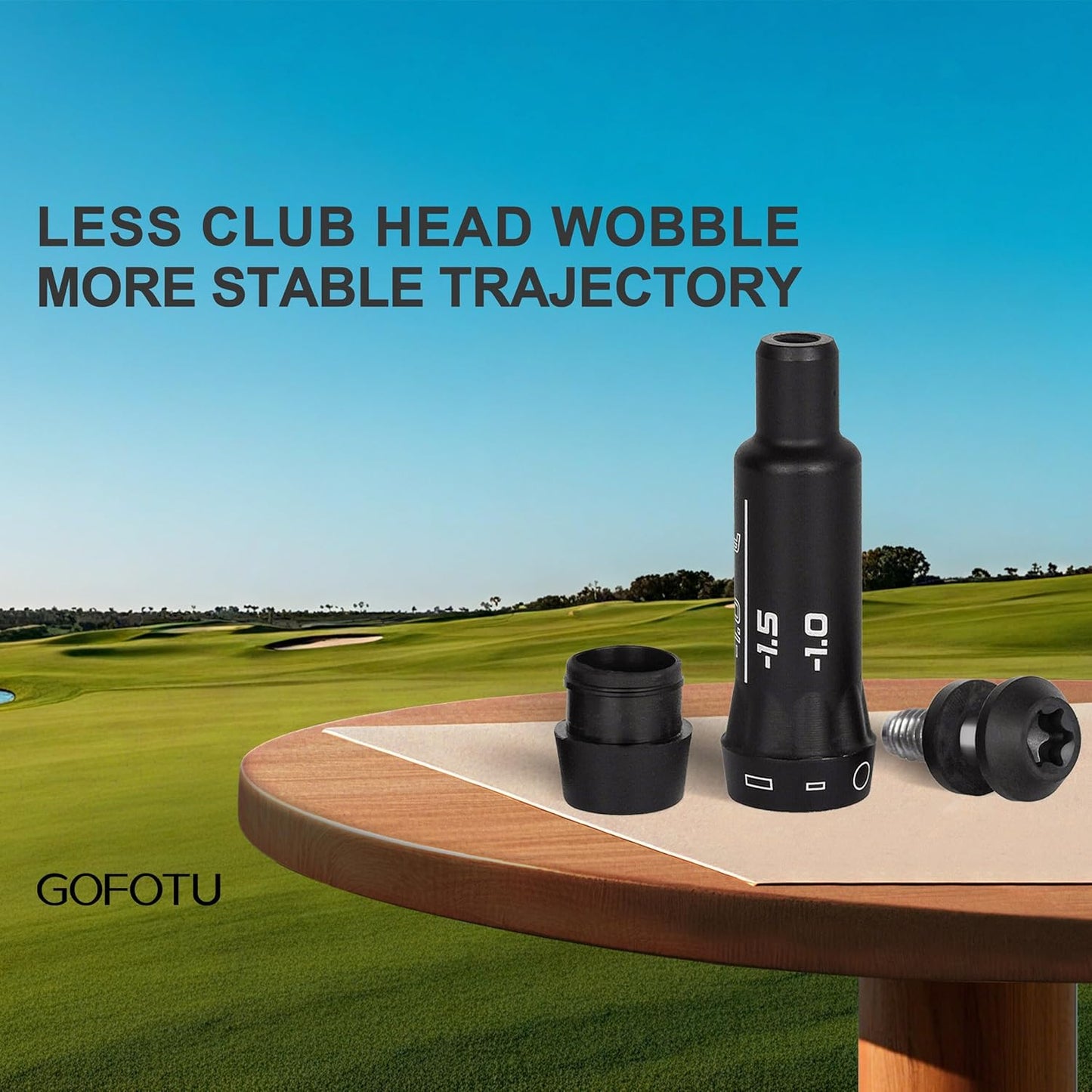 Golf .370 Golf Shaft Adapter Sleeve Compatibel with Ping G410 G410 Plus Hybrid Shaft