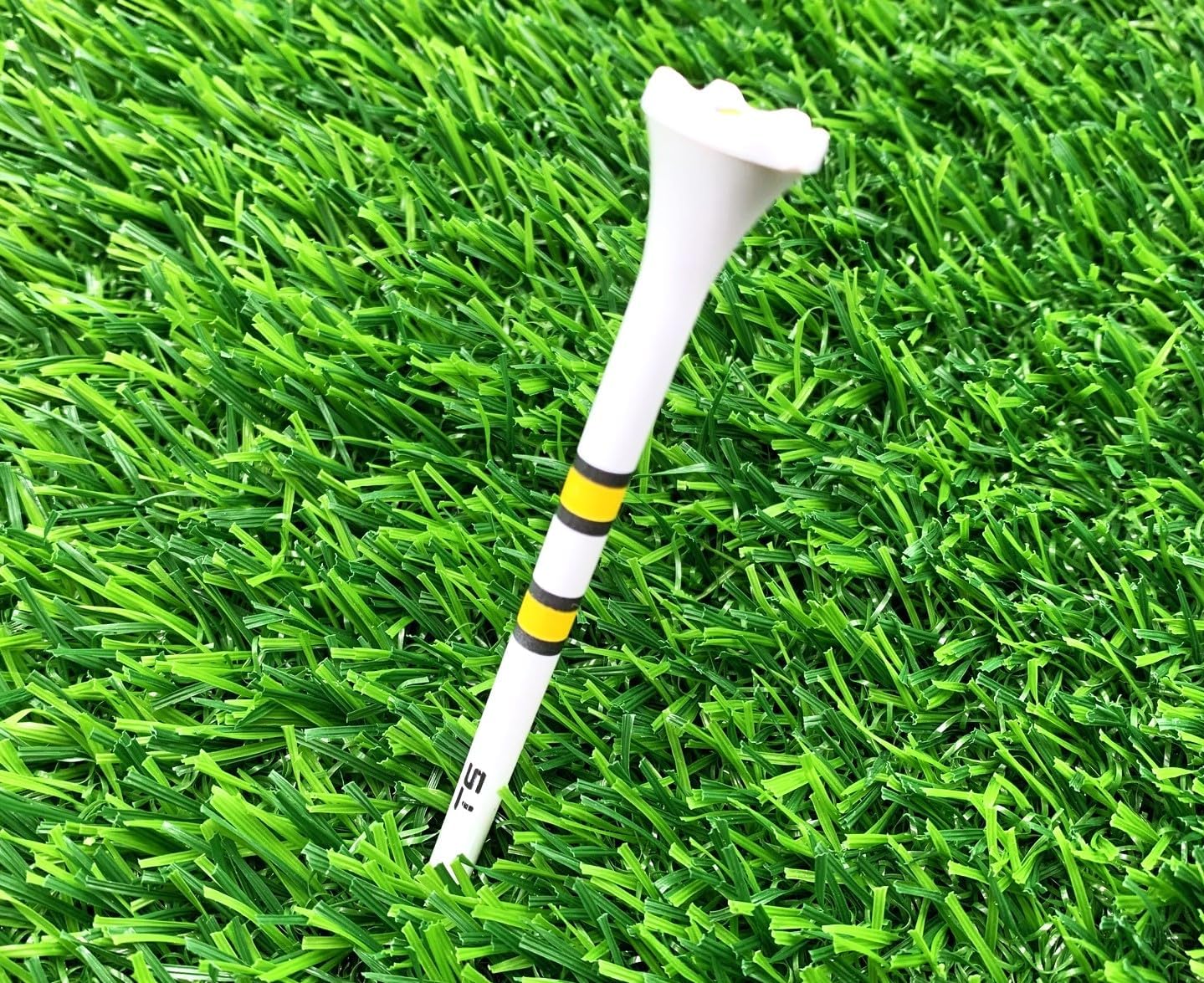 TRUESTRIKE Premium USA Golf Tees – 3¼" or 2¾" Durable Plastic Performance Tees (100 Pack) – Made in USA – Bulk Value Pack