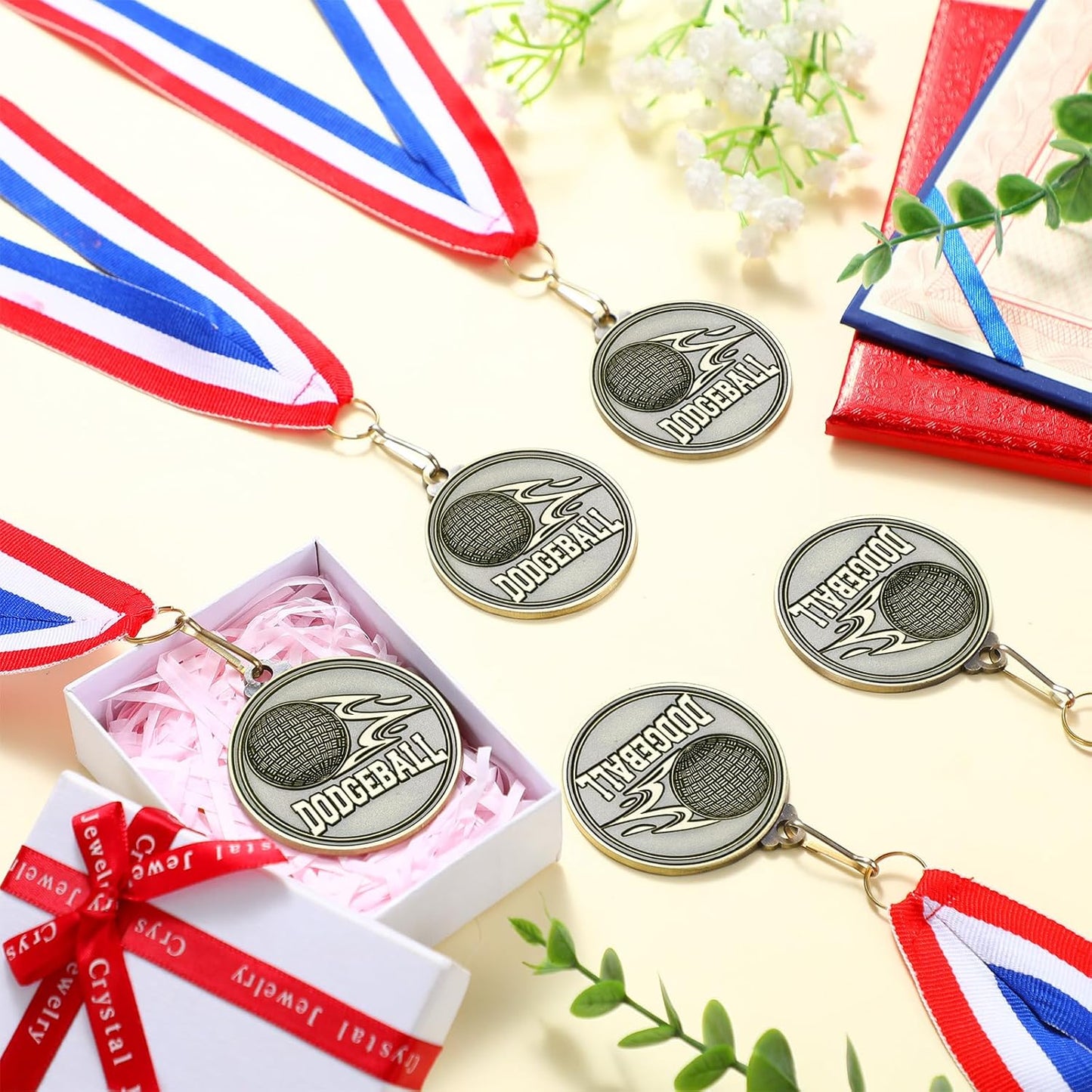 Remuuly 30 Pcs Gold Medals Bulk 2'' Basketball Soccer Baseball Volleyball Football Lacrosse Kickball Cheer Bowling Trophy Medals for Awards for Sports Participation Winner Gift