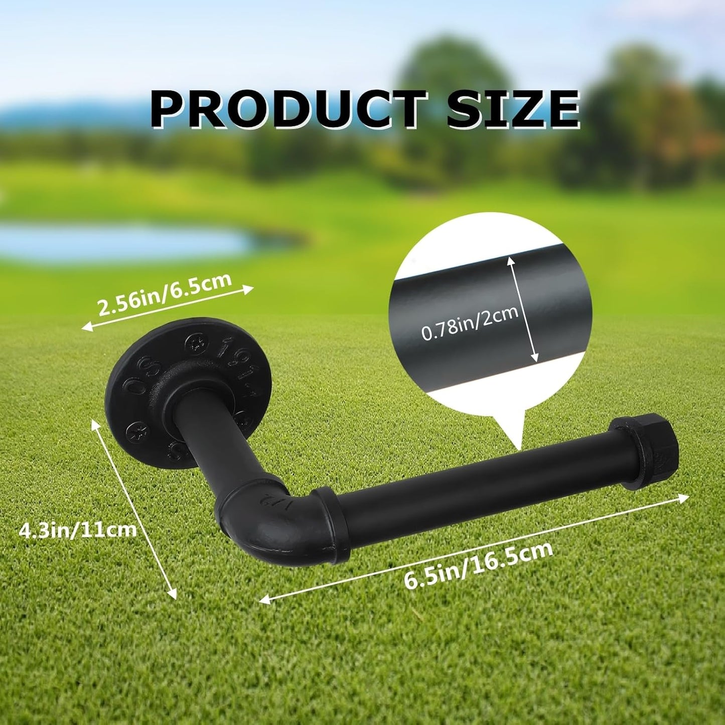 BiJun Golf Bag Organizer, Golf Bag Storage Organizer for Garage Wall Mount Golf Bag Holder Rack Stand Golf Bag Storage Rack Hangers for Storage Space for Garage